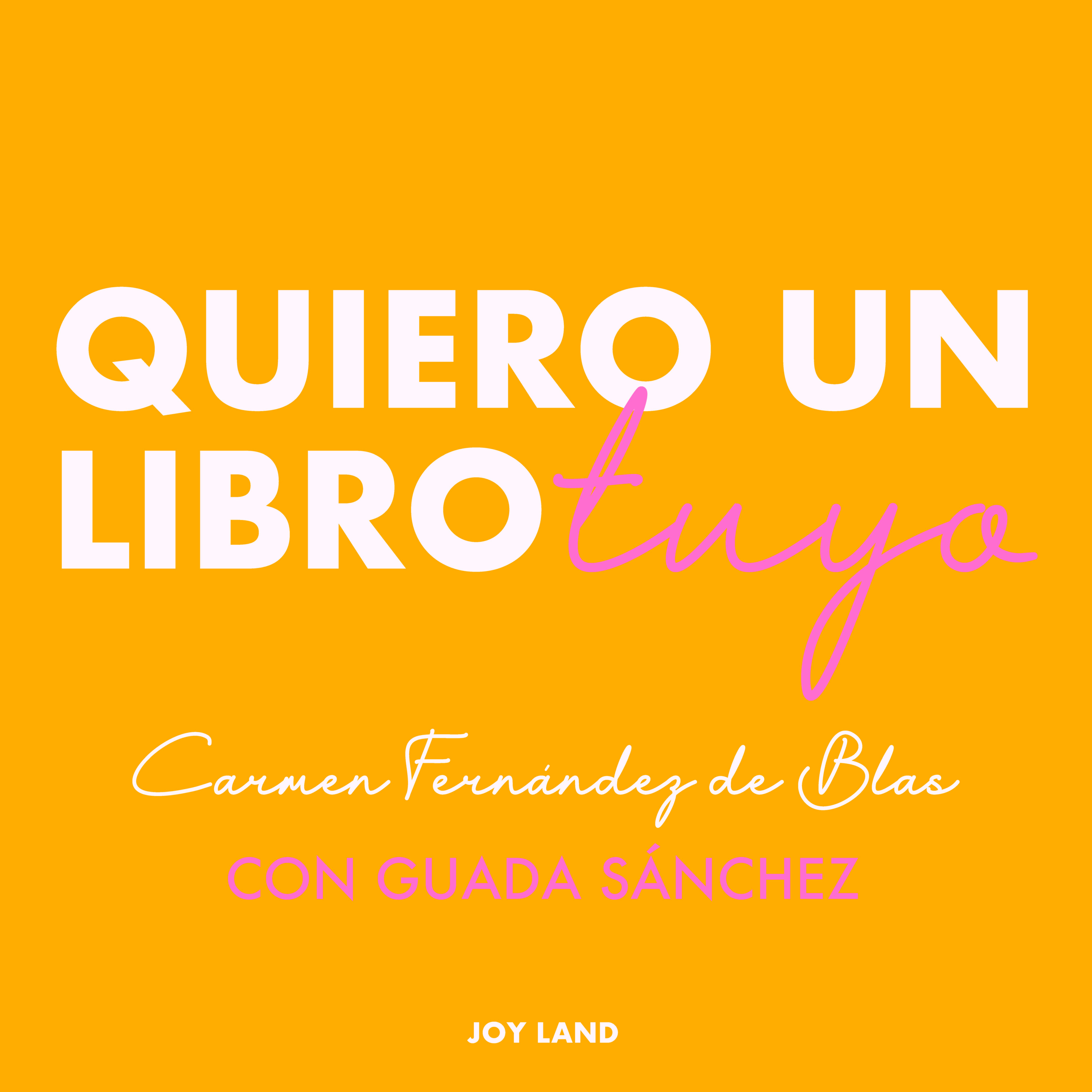 Quiero un libro tuyo
