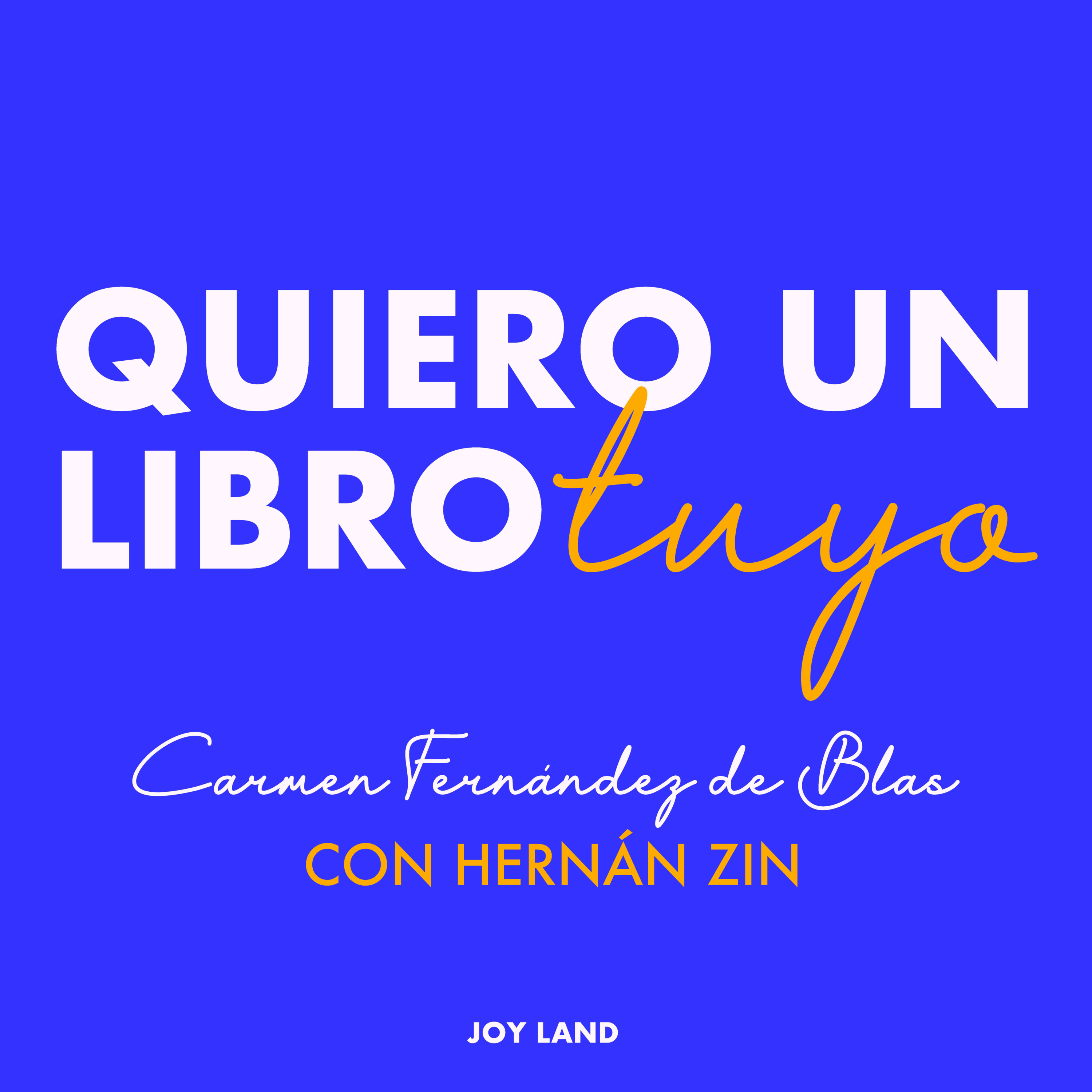Quiero un libro tuyo