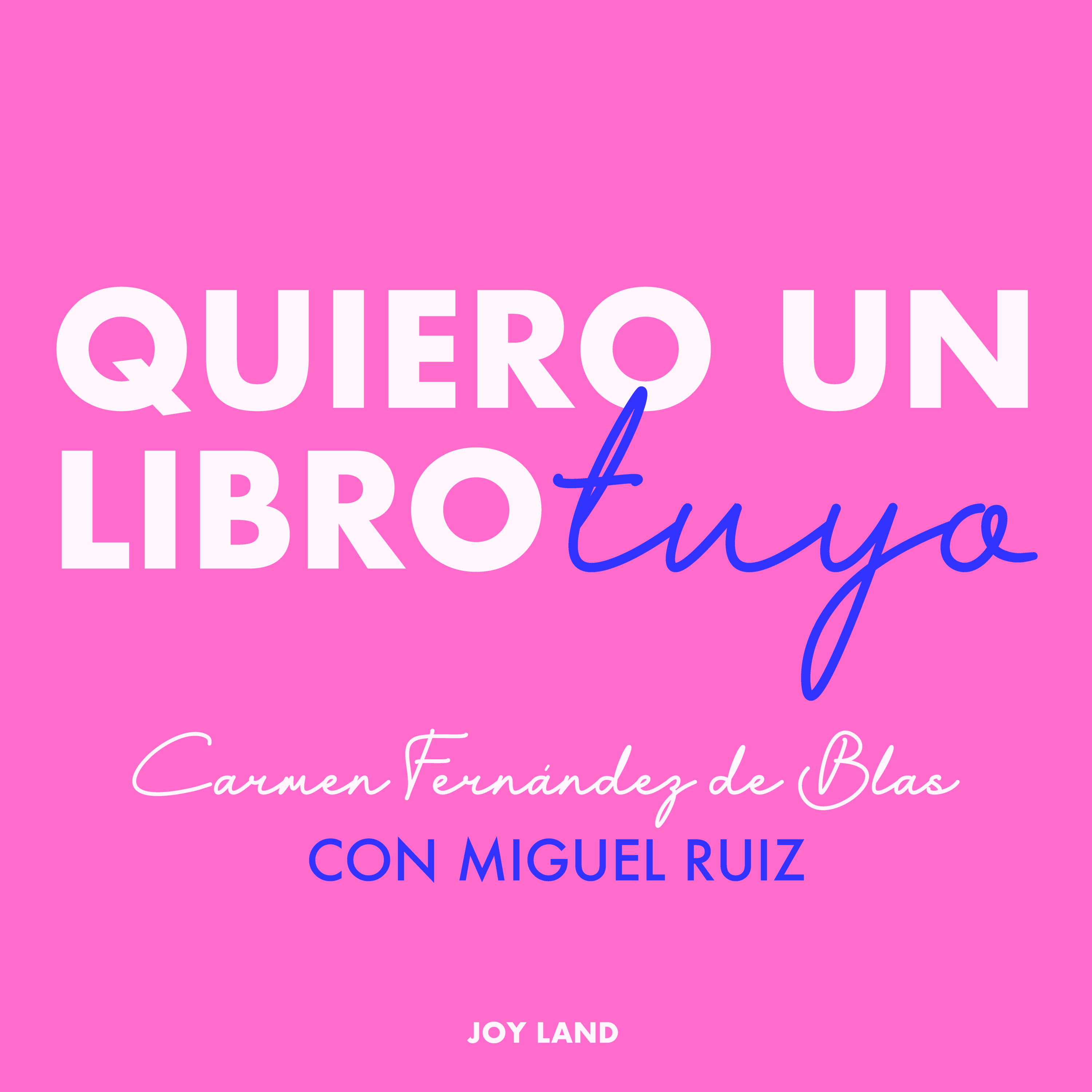 Quiero un libro tuyo
