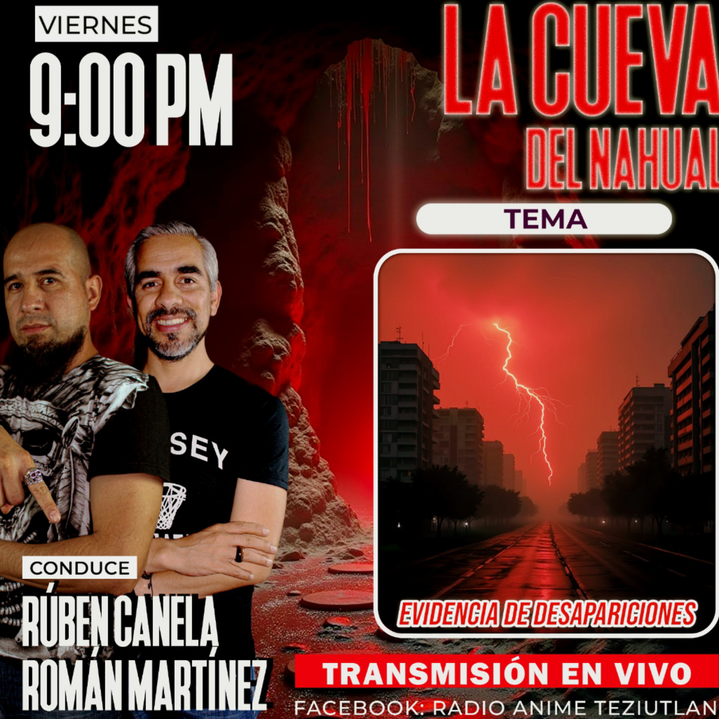 Evidencia de desapariciones