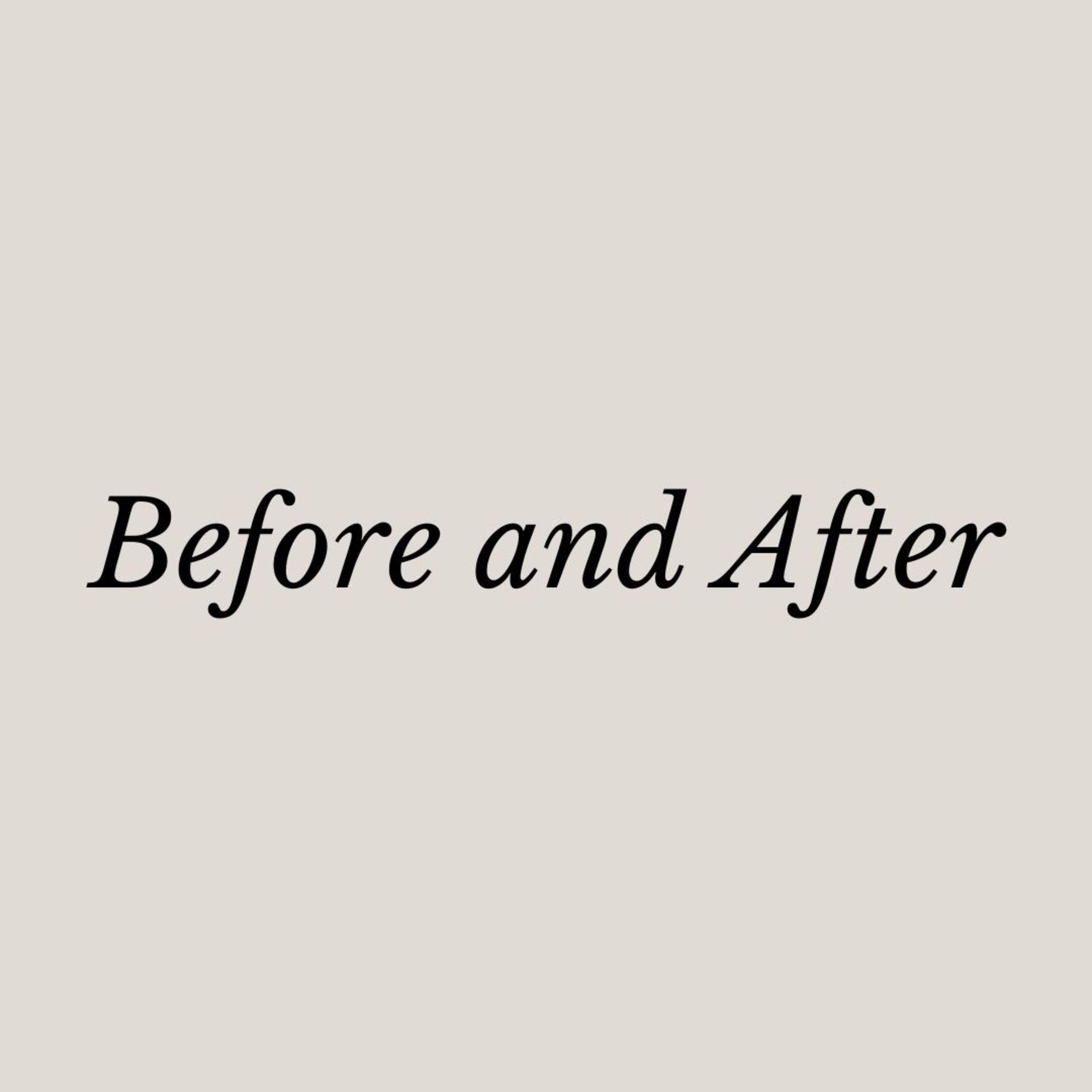 Before and After episode artwork