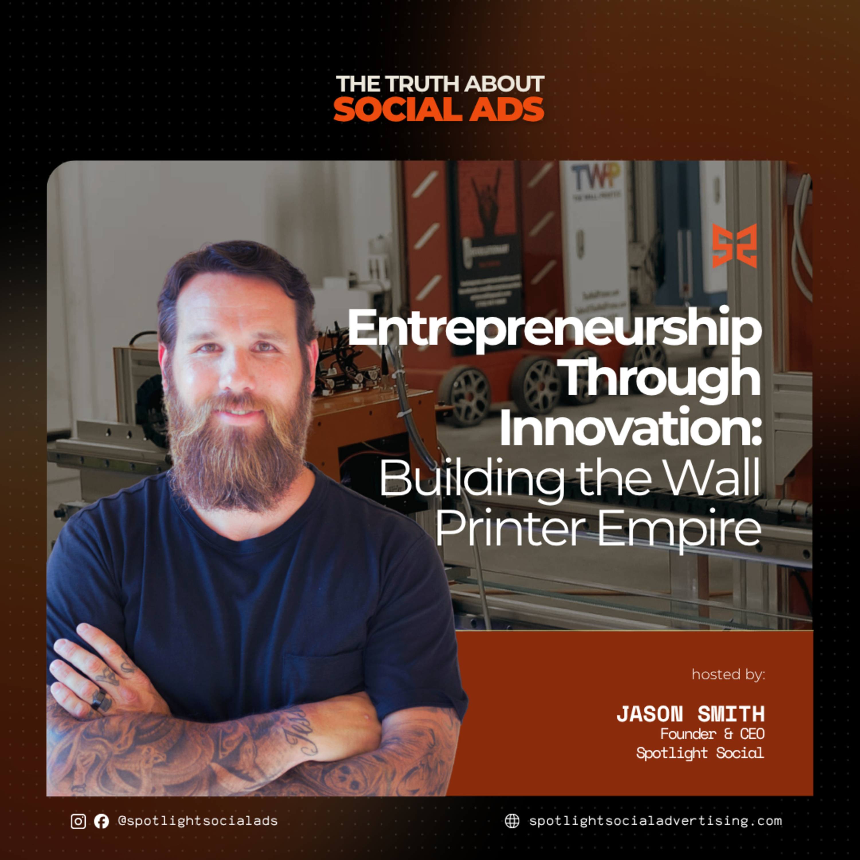 Entrepreneurship Through Innovation: Building the Wall Printer Empire with Paul Baron episode artwork