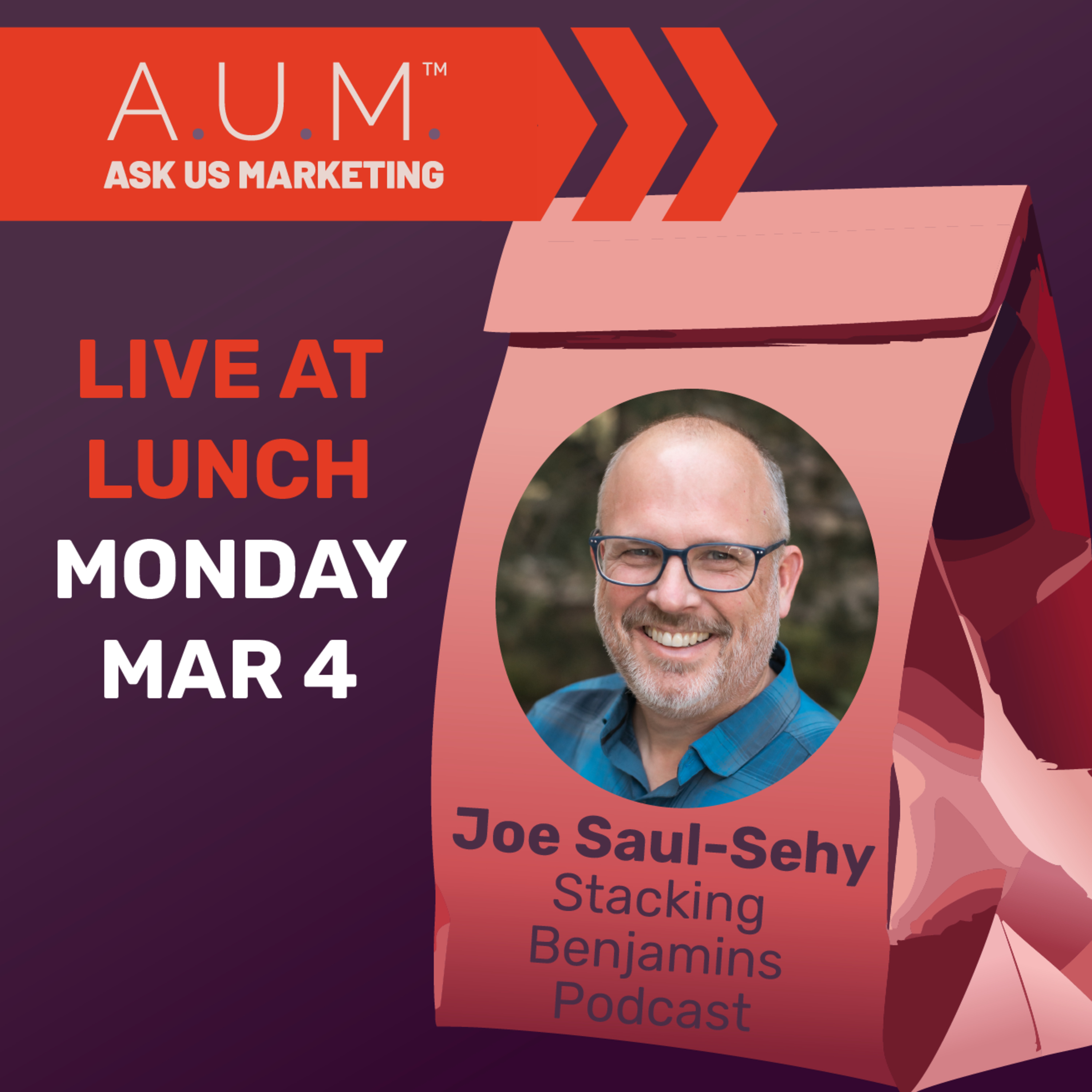 How to build a business empire from your podcast —A.U.M.™ LIVE episode artwork