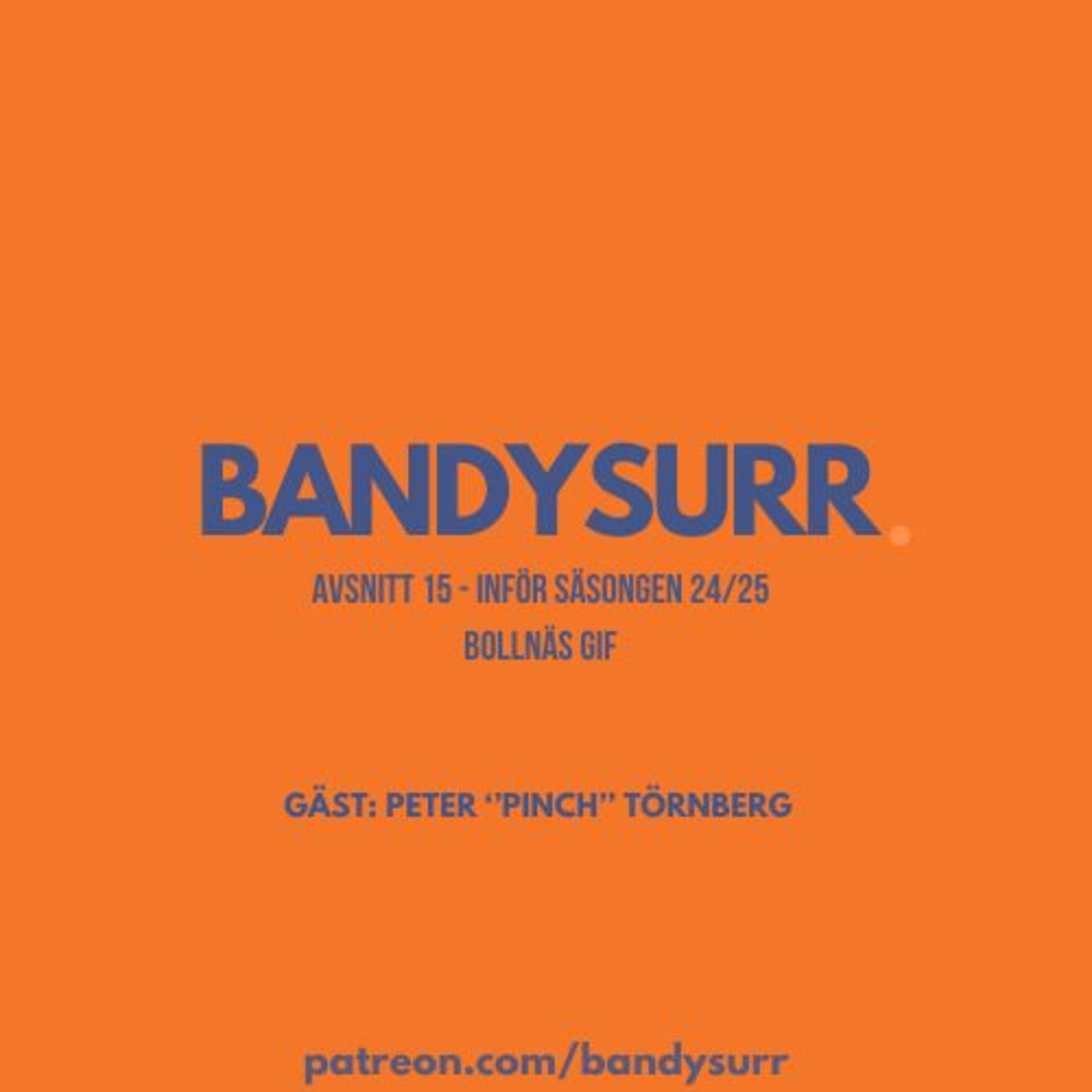 BANDYSURR - Robin Mårtensson & gäster.