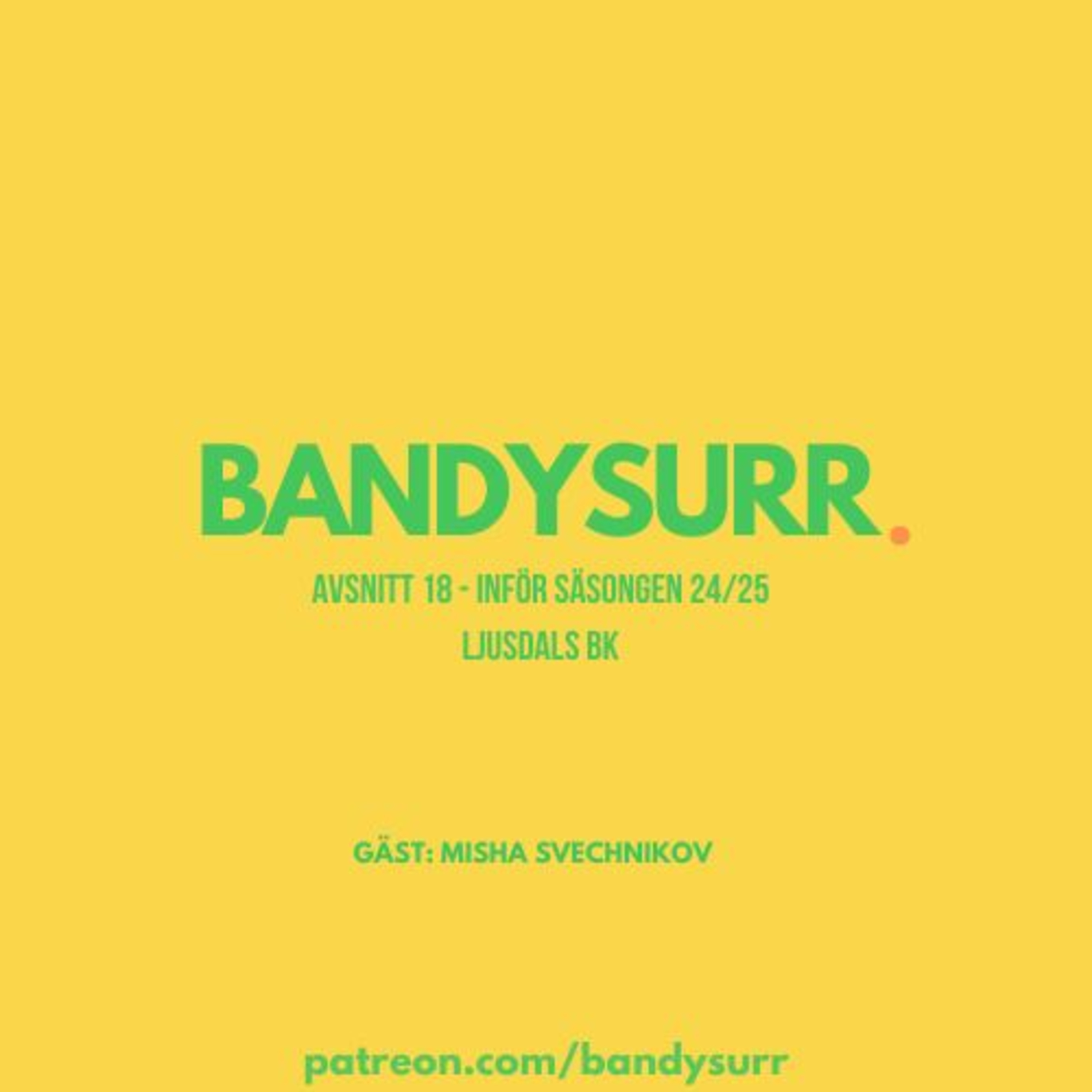 BANDYSURR - Robin Mårtensson & gäster.