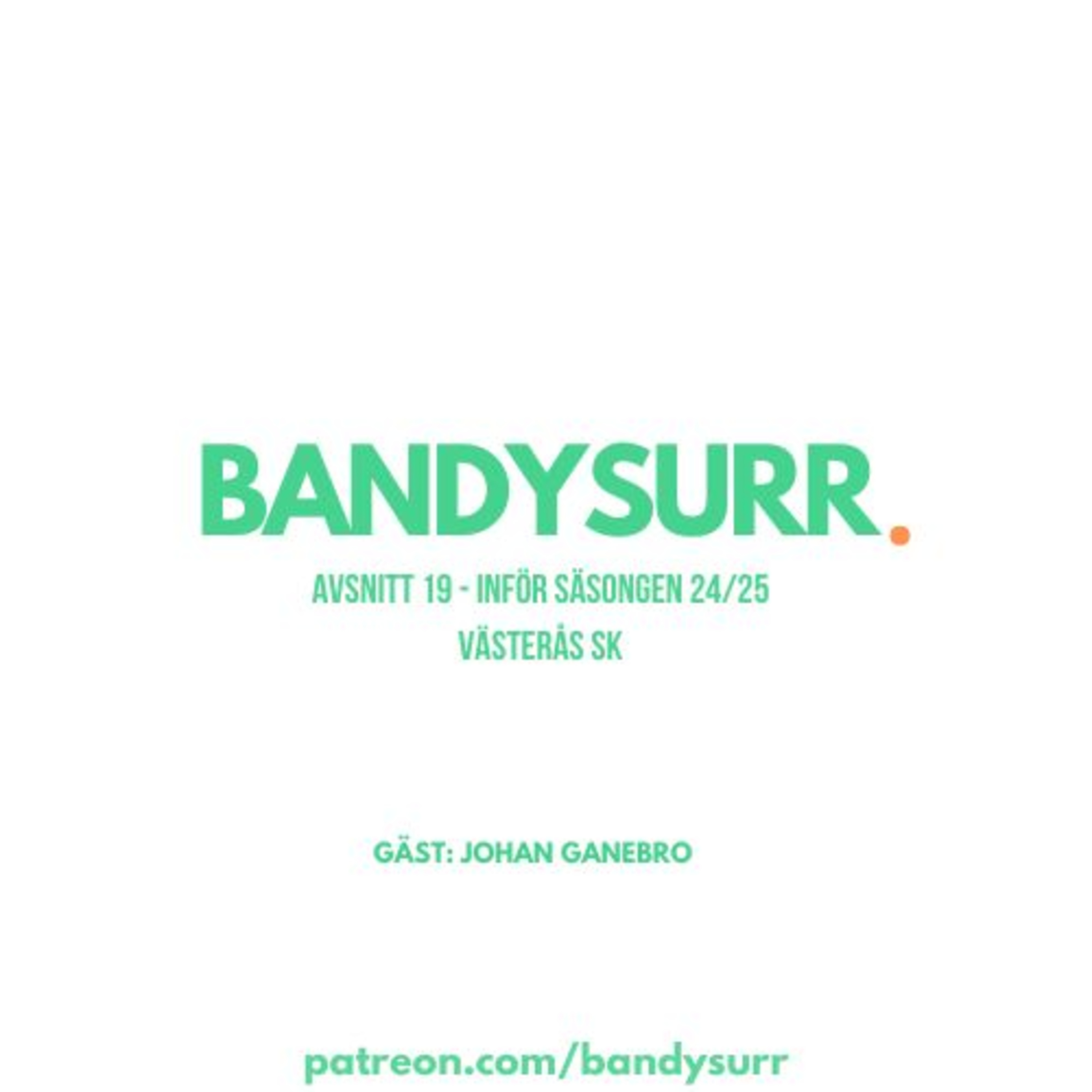 BANDYSURR - Robin Mårtensson & gäster.