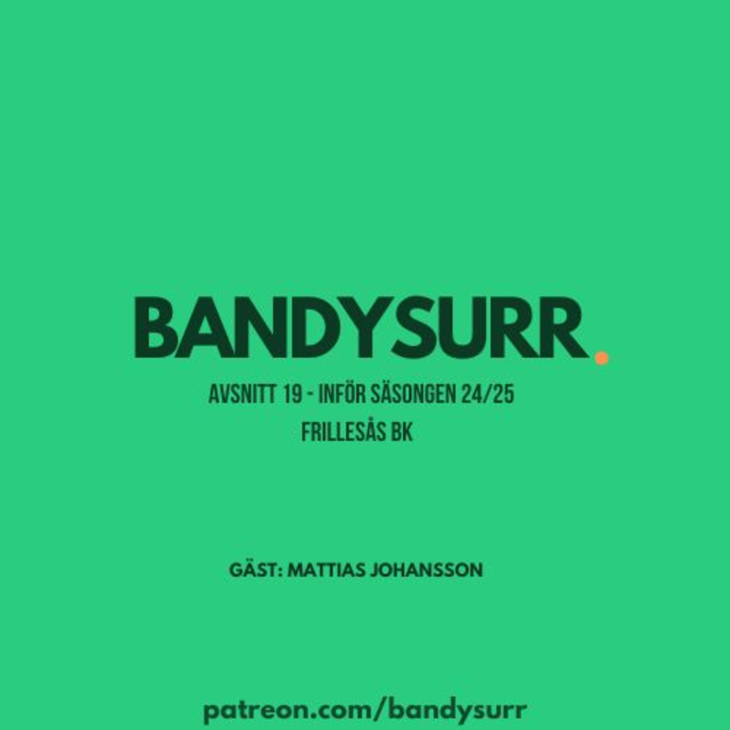 BANDYSURR - Robin Mårtensson & gäster.