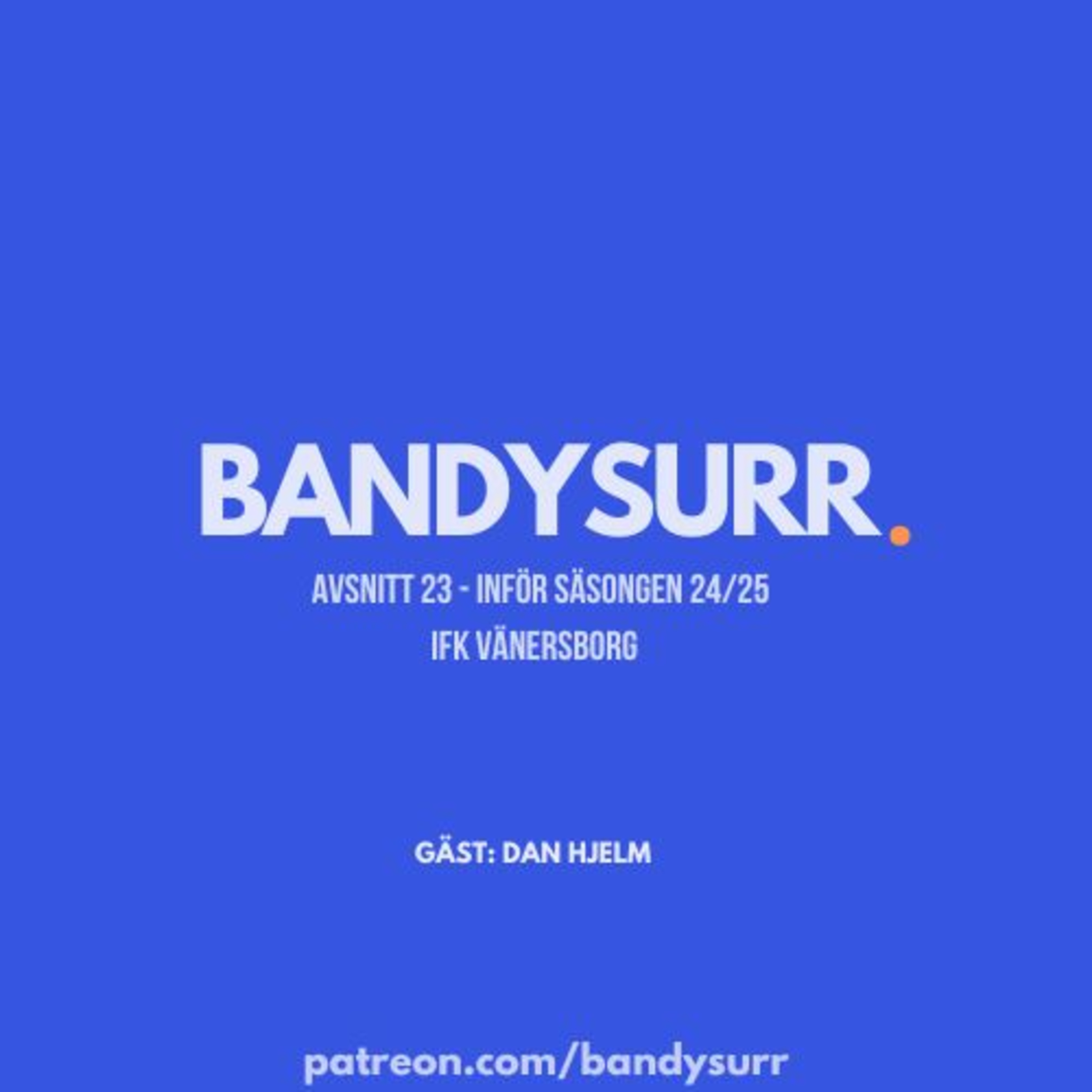 BANDYSURR - Robin Mårtensson & gäster.