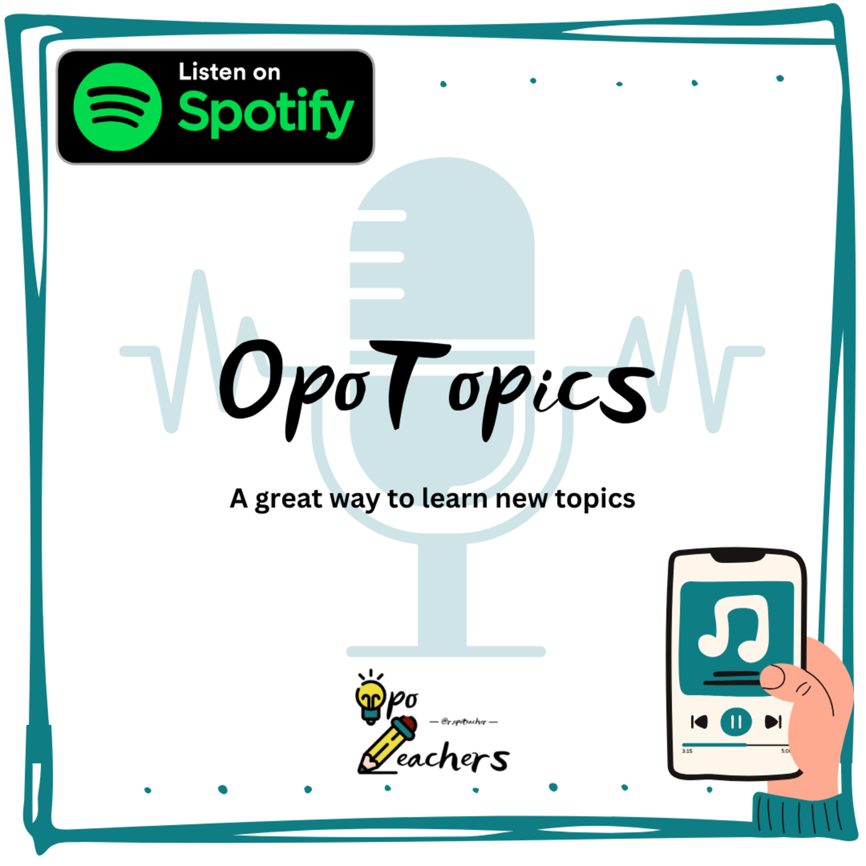 Welcome to OpoTopics episode artwork