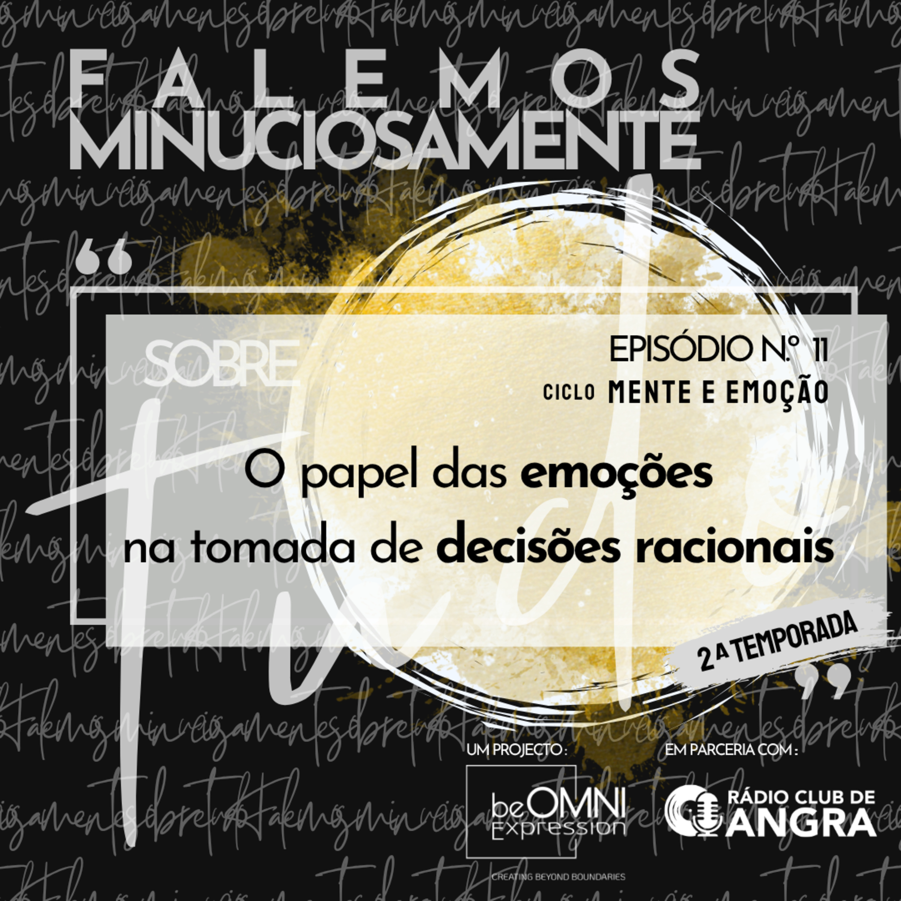 Falemos minuciosamente sobre tudo