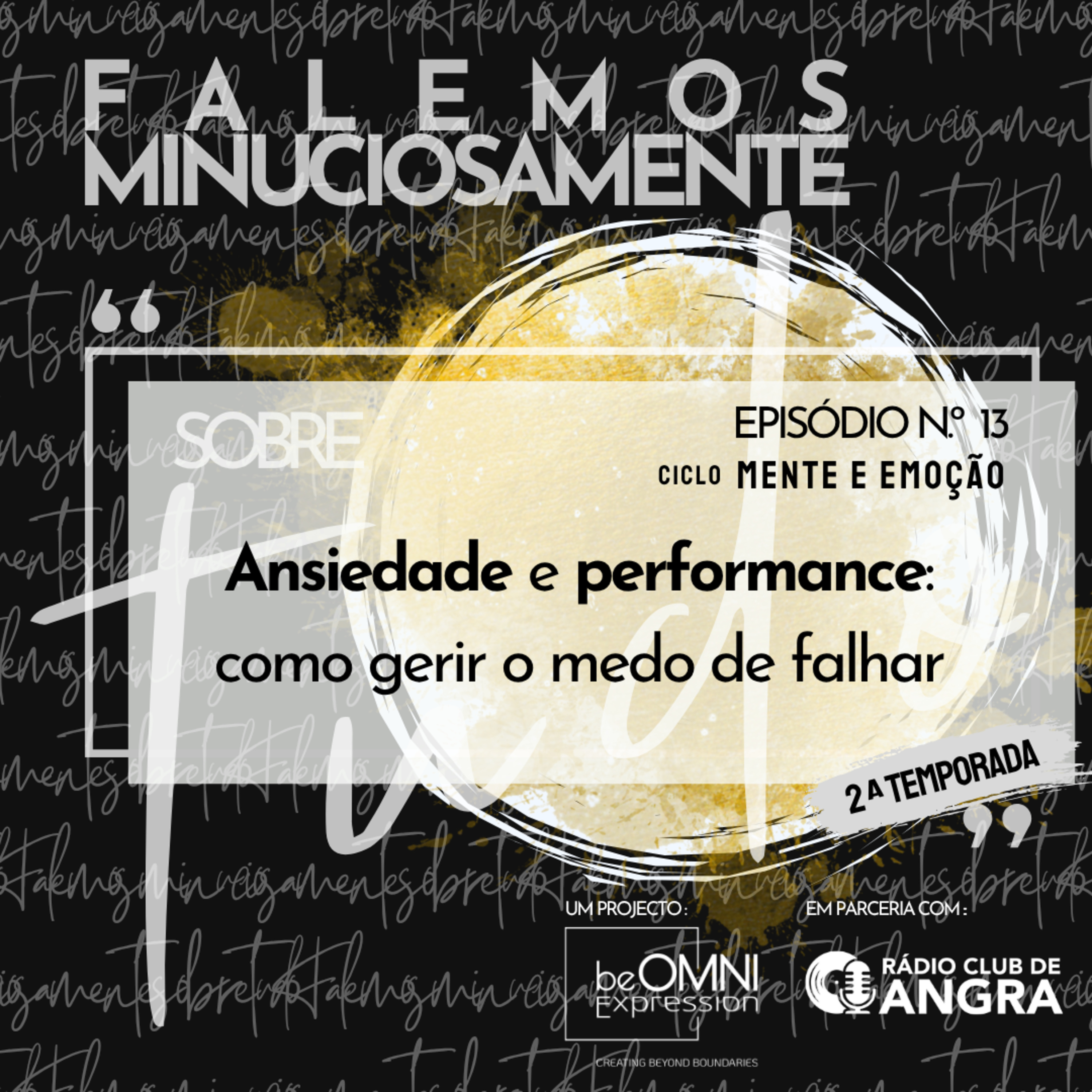 Falemos minuciosamente sobre tudo