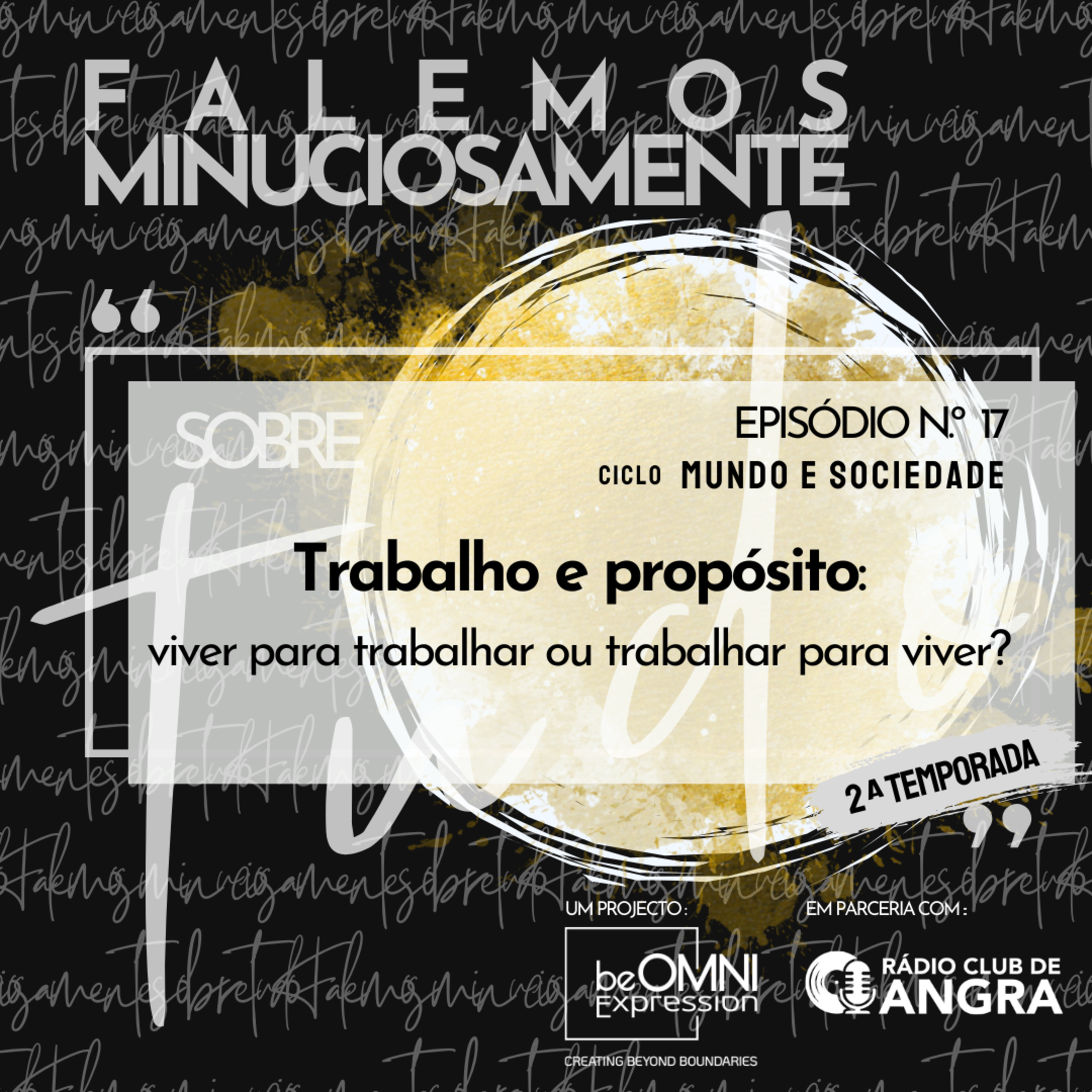 Falemos minuciosamente sobre tudo