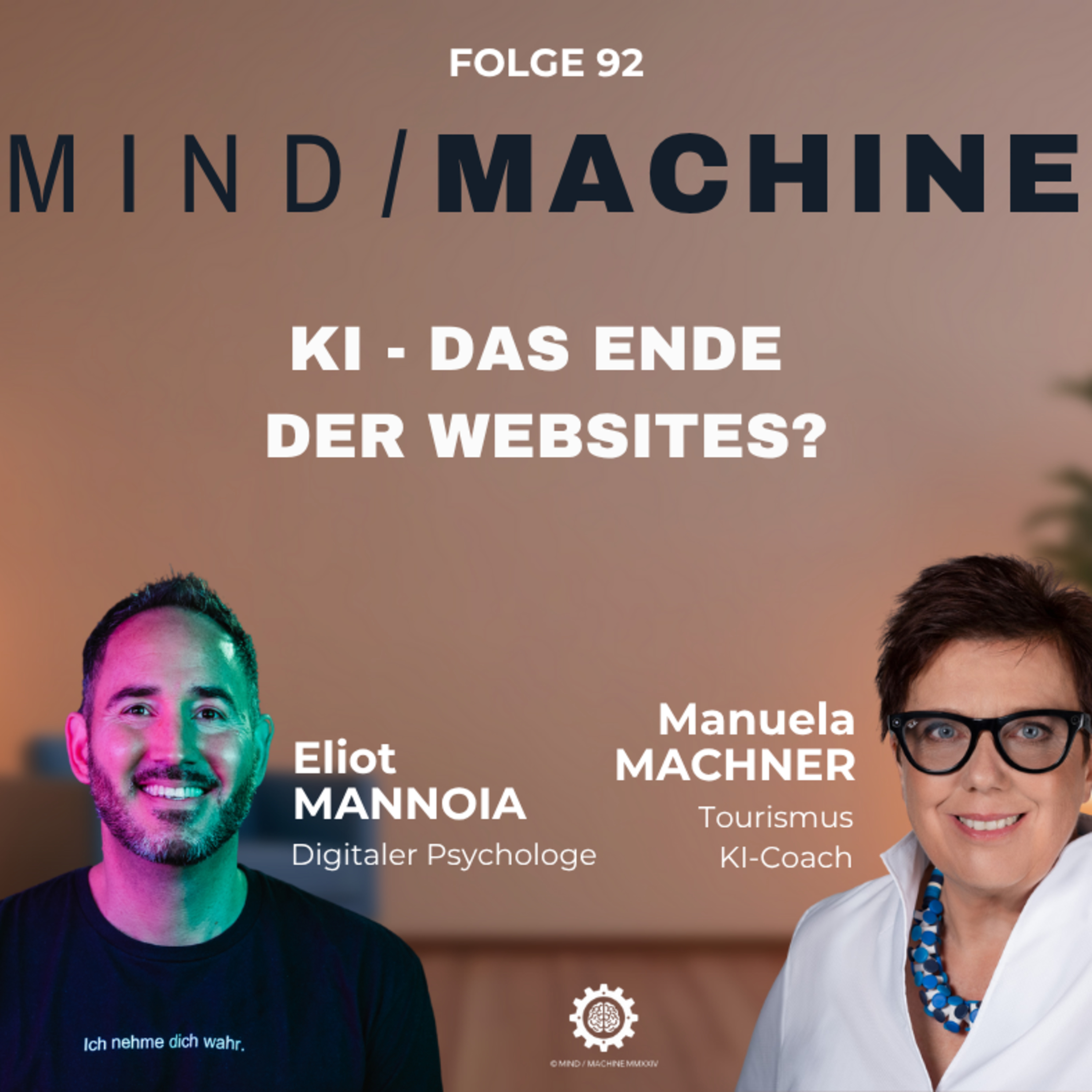 #92: Das Ende der Websites? Warum ChatGPT das Internet "frisst" & Amazon alt aussieht - Mind / Machine - der Podcast über KI und Menschen episode artwork