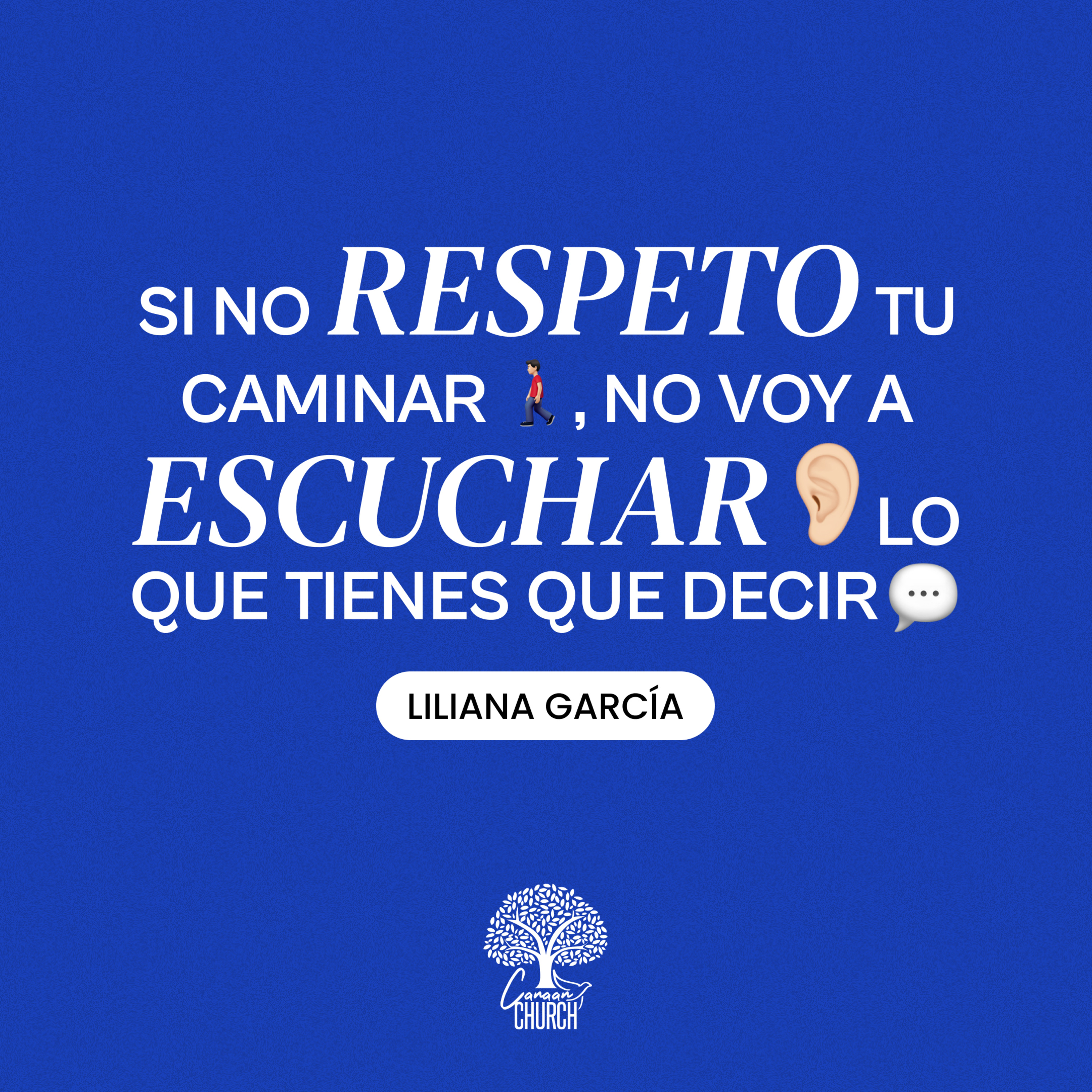 SI NO RESPETO TU CAMINAR, NO VOY A ESCUCHAR LO QUE TIENES QUE DECIR | Liliana Garcia episode artwork
