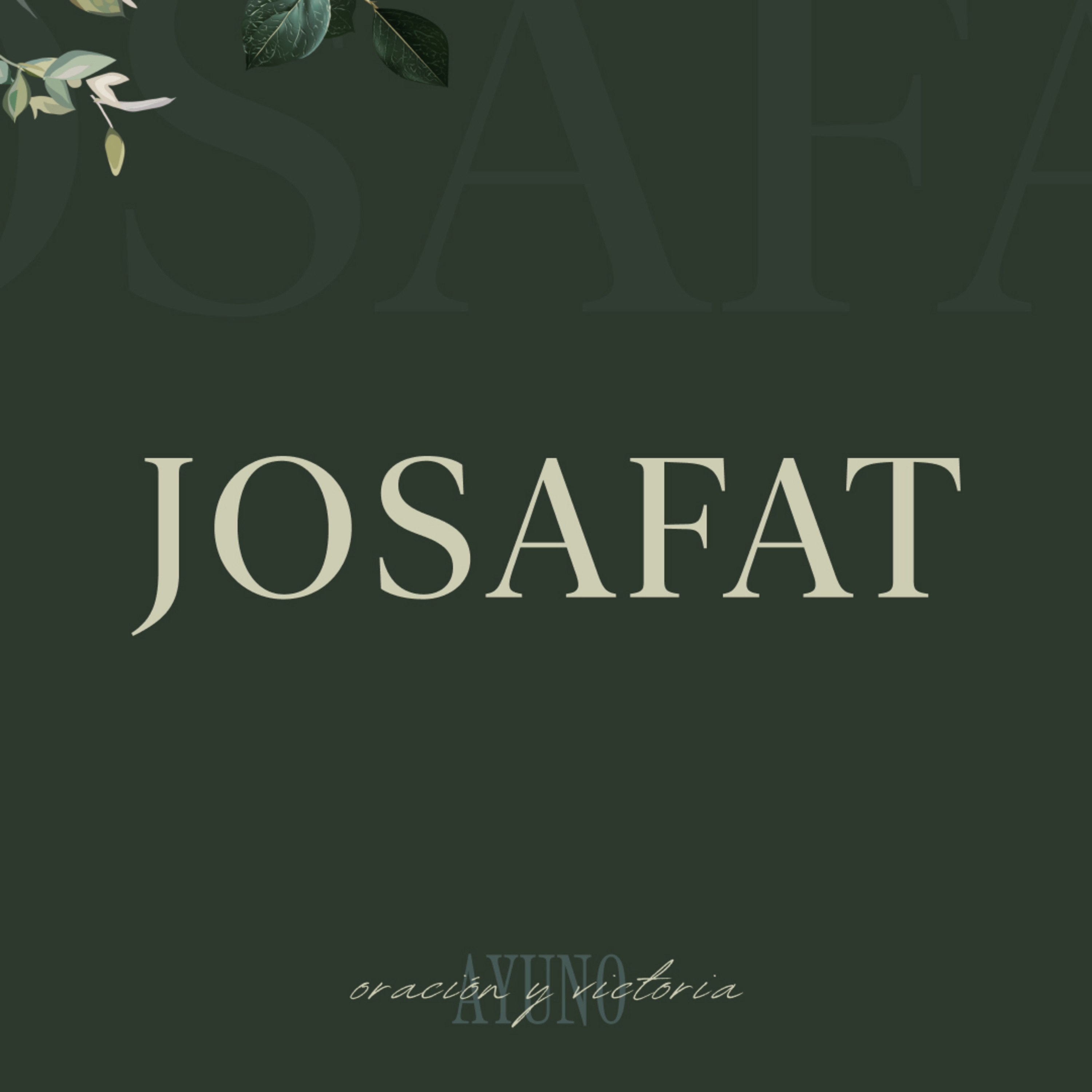 JOSAFAT || SERIE: AYUNO, ORACION Y VICTORIA || LILIANA GARCIA episode artwork
