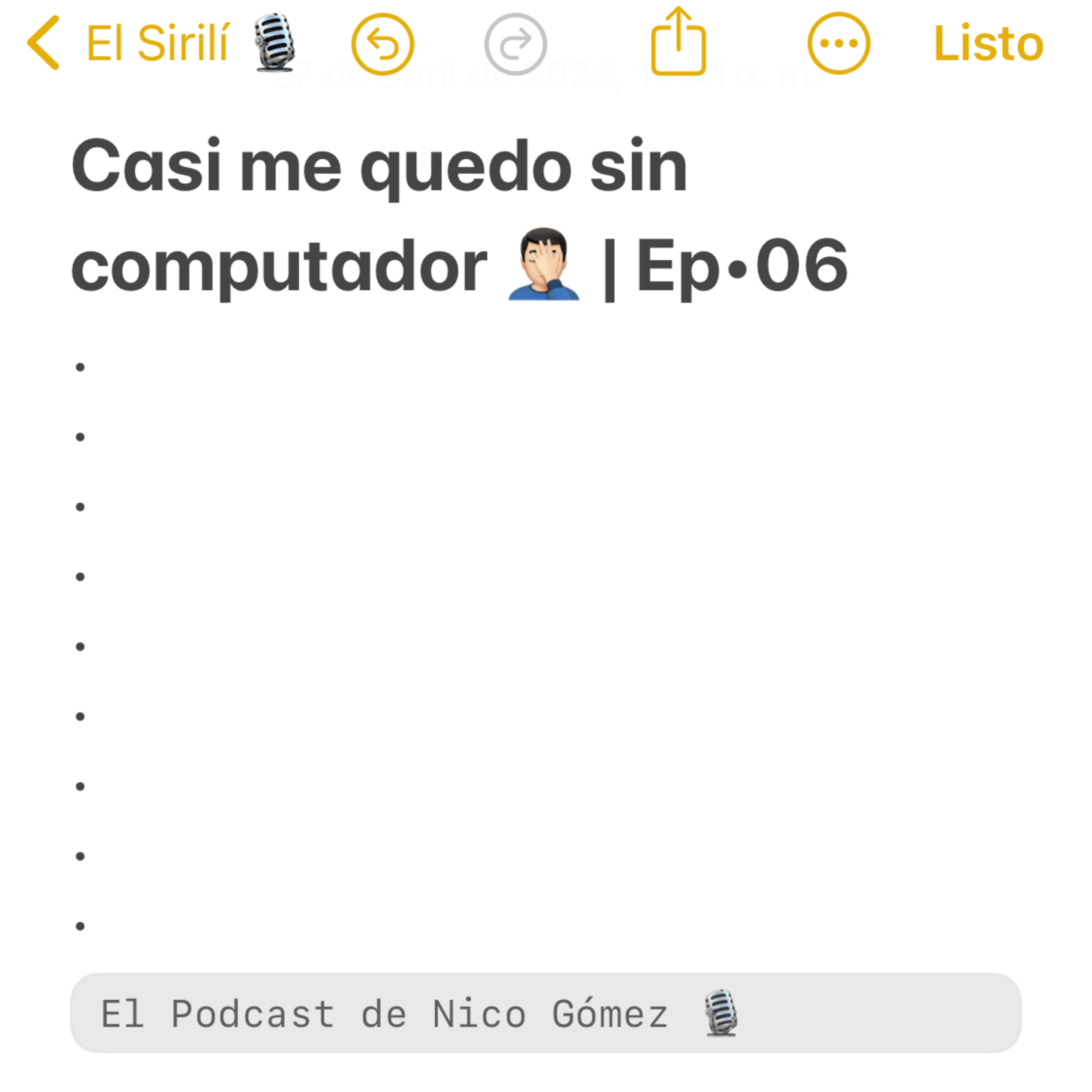 El Sirilí de Nico 