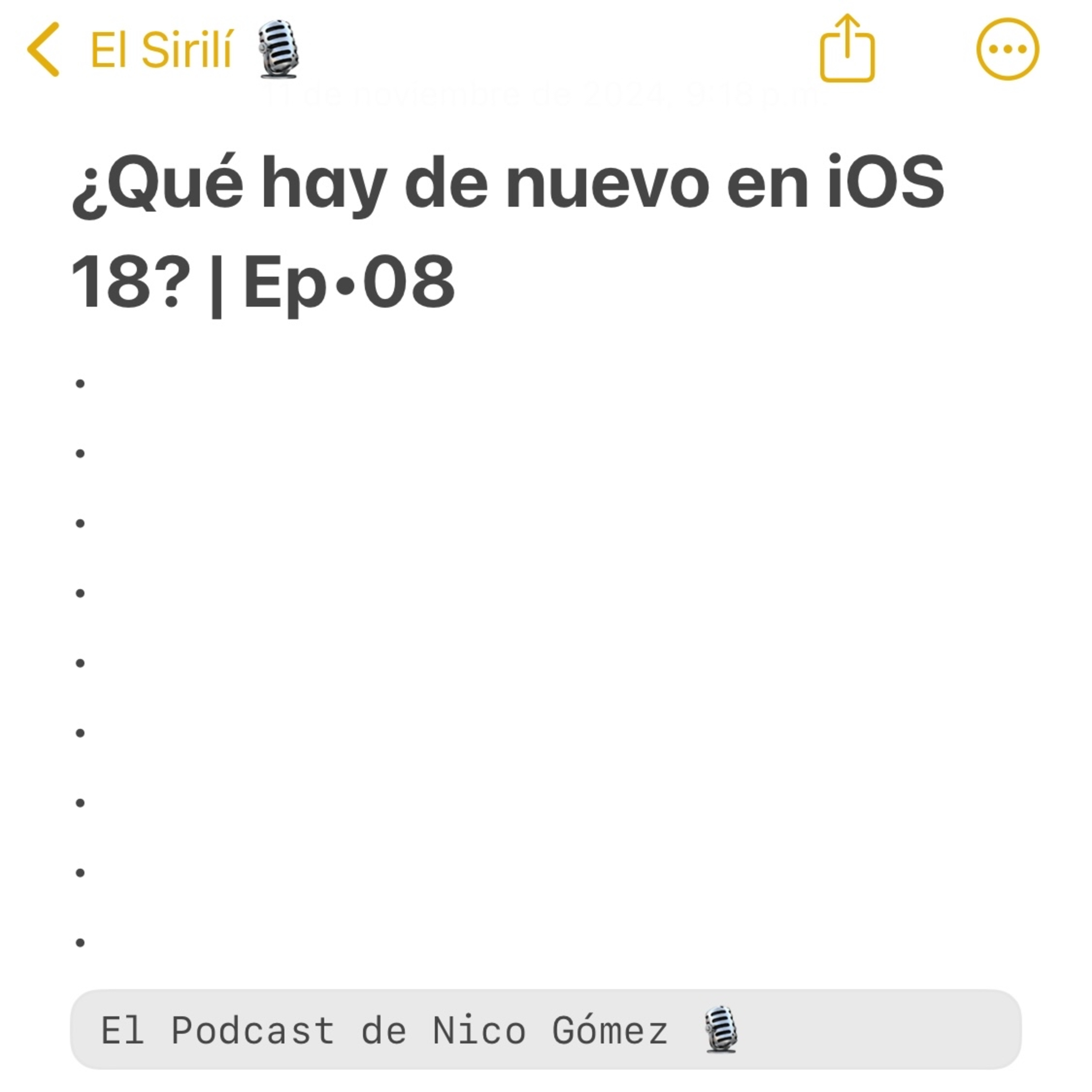 El Sirilí de Nico 