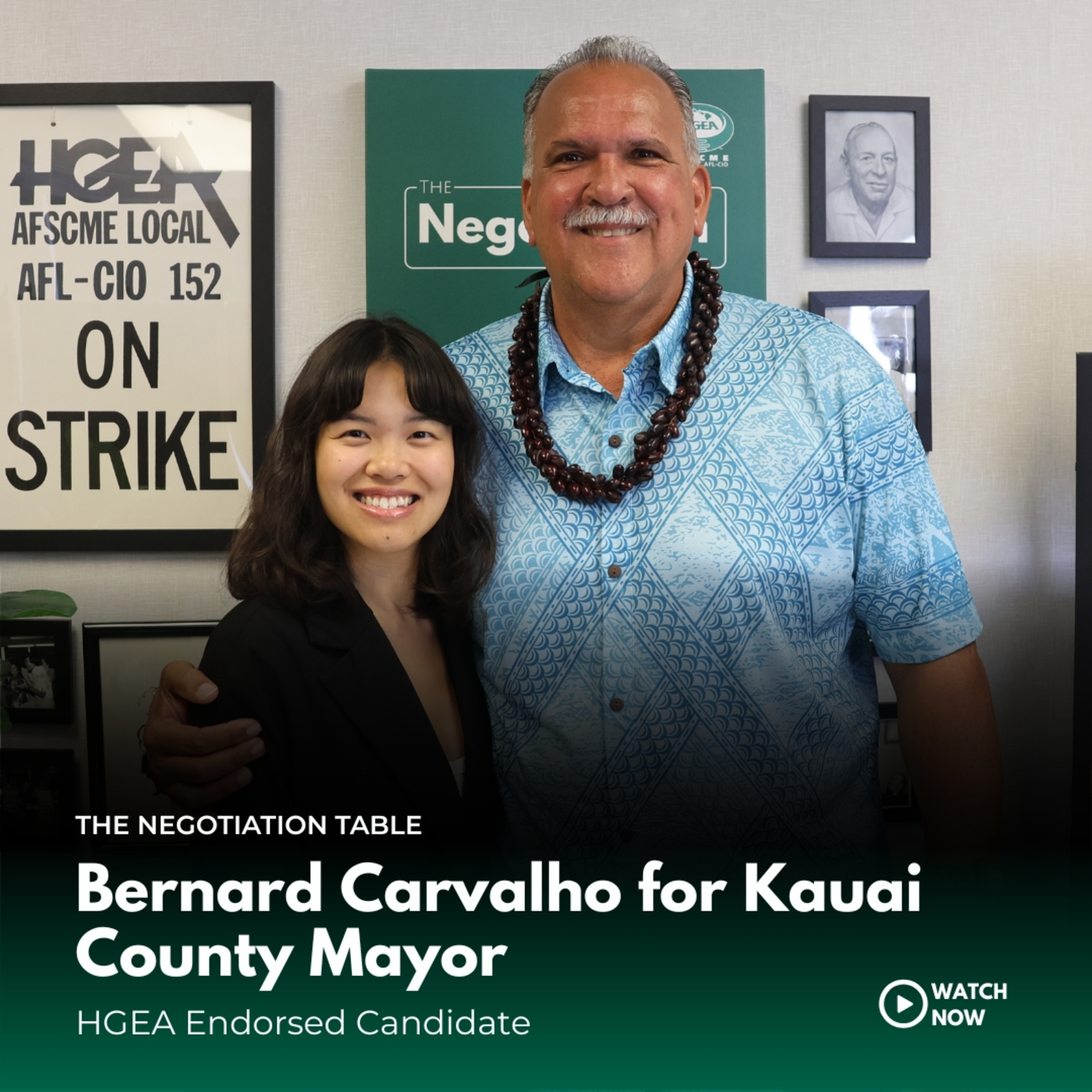 The Negotiation Table | Bernard Carvalho for Kauai County Mayor