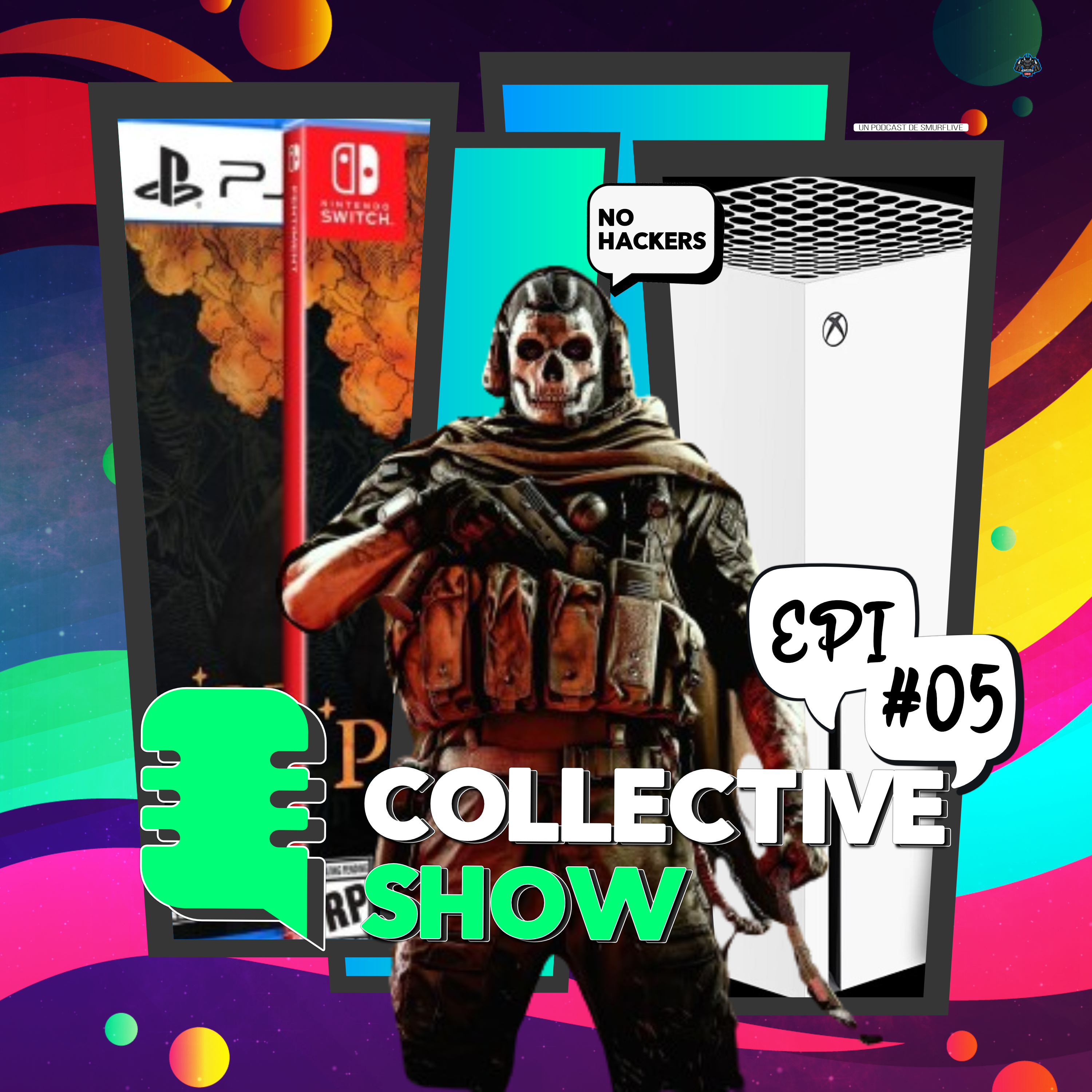 Collective Show #05 - Atomix ¿maltrata a sus empleados?, Xbox Civil War, Nueva Xbox Series X y mas episode artwork