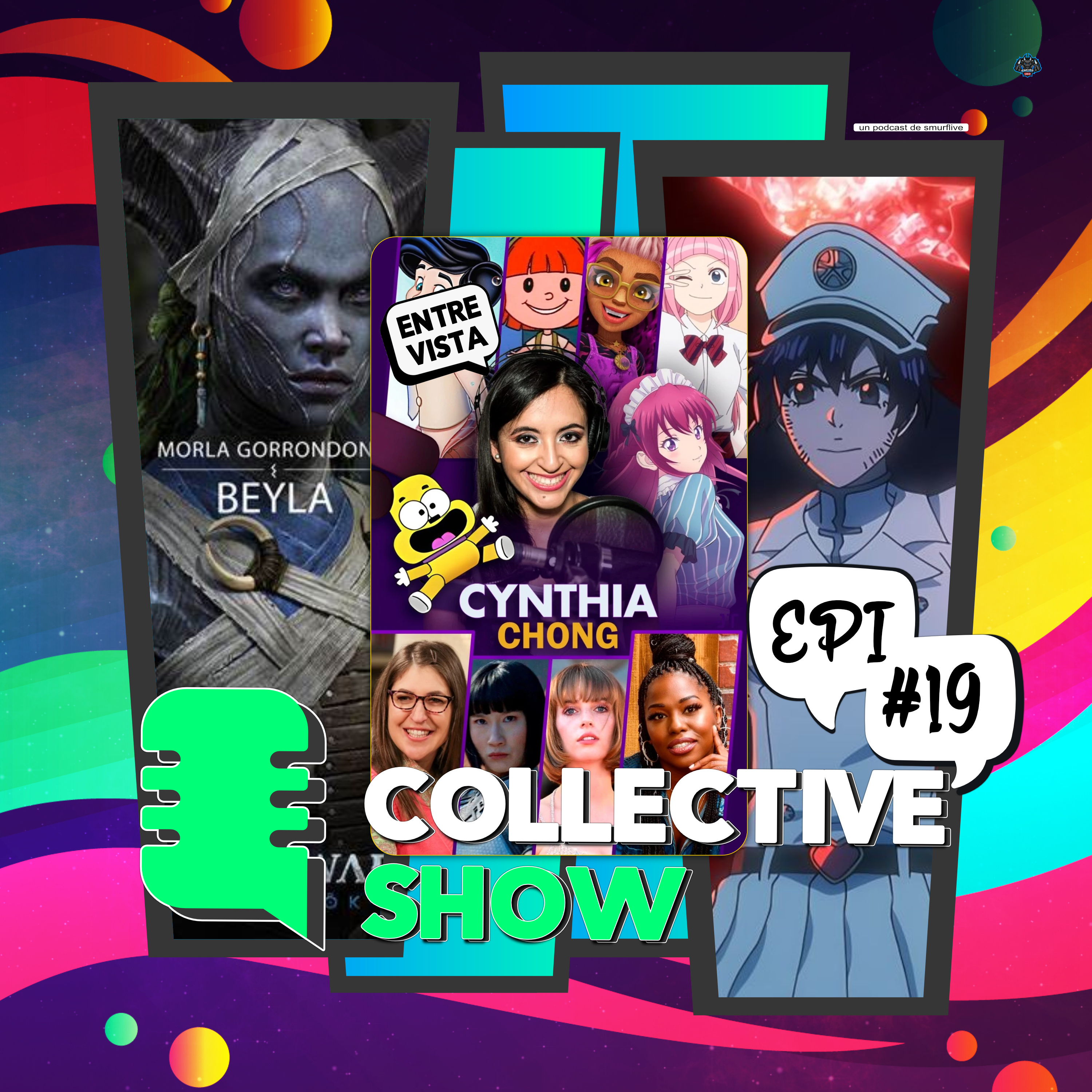 Collective Show #19 - Doblaje profesional en los videojuegos con Cynthia Chong. episode artwork