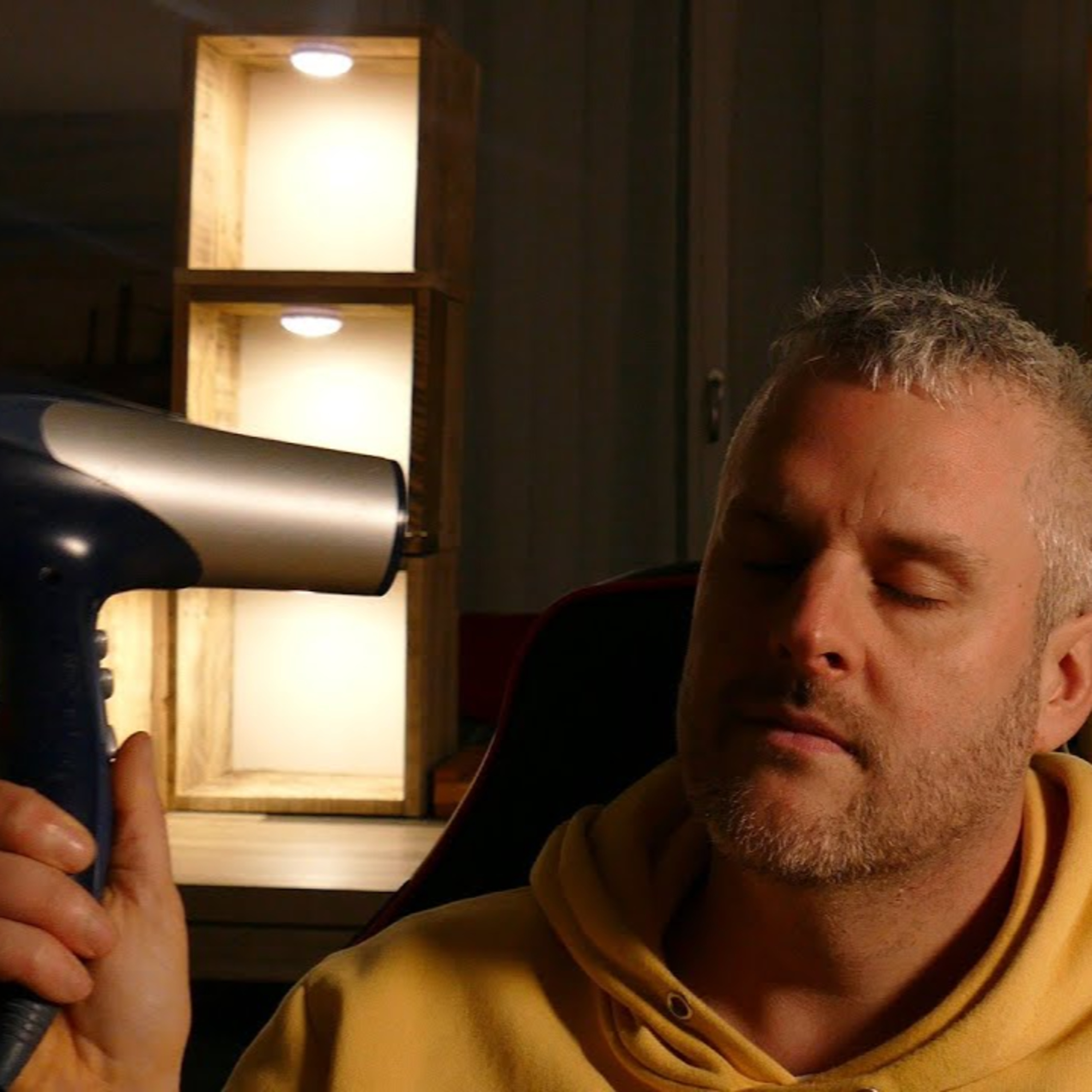 #1117, I will help you relieve your stress with this HAIR DRYER episode artwork