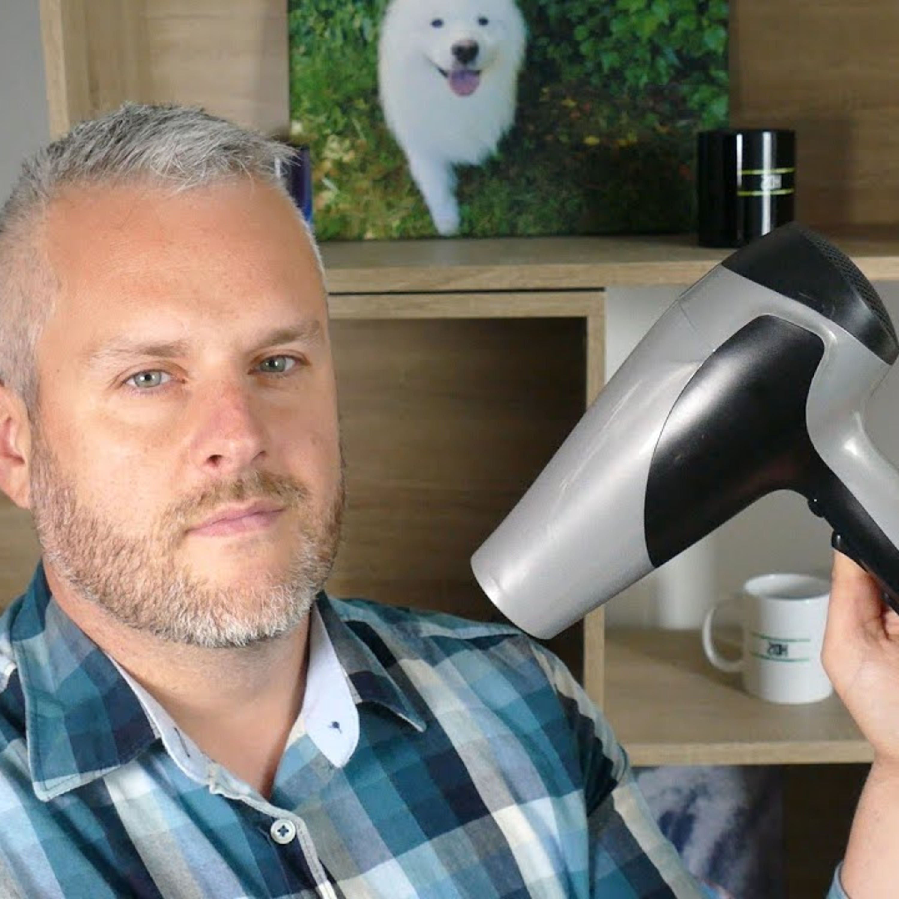 #757, Take a moment to relax and forget your problems with this HAIR DRYER sound episode artwork