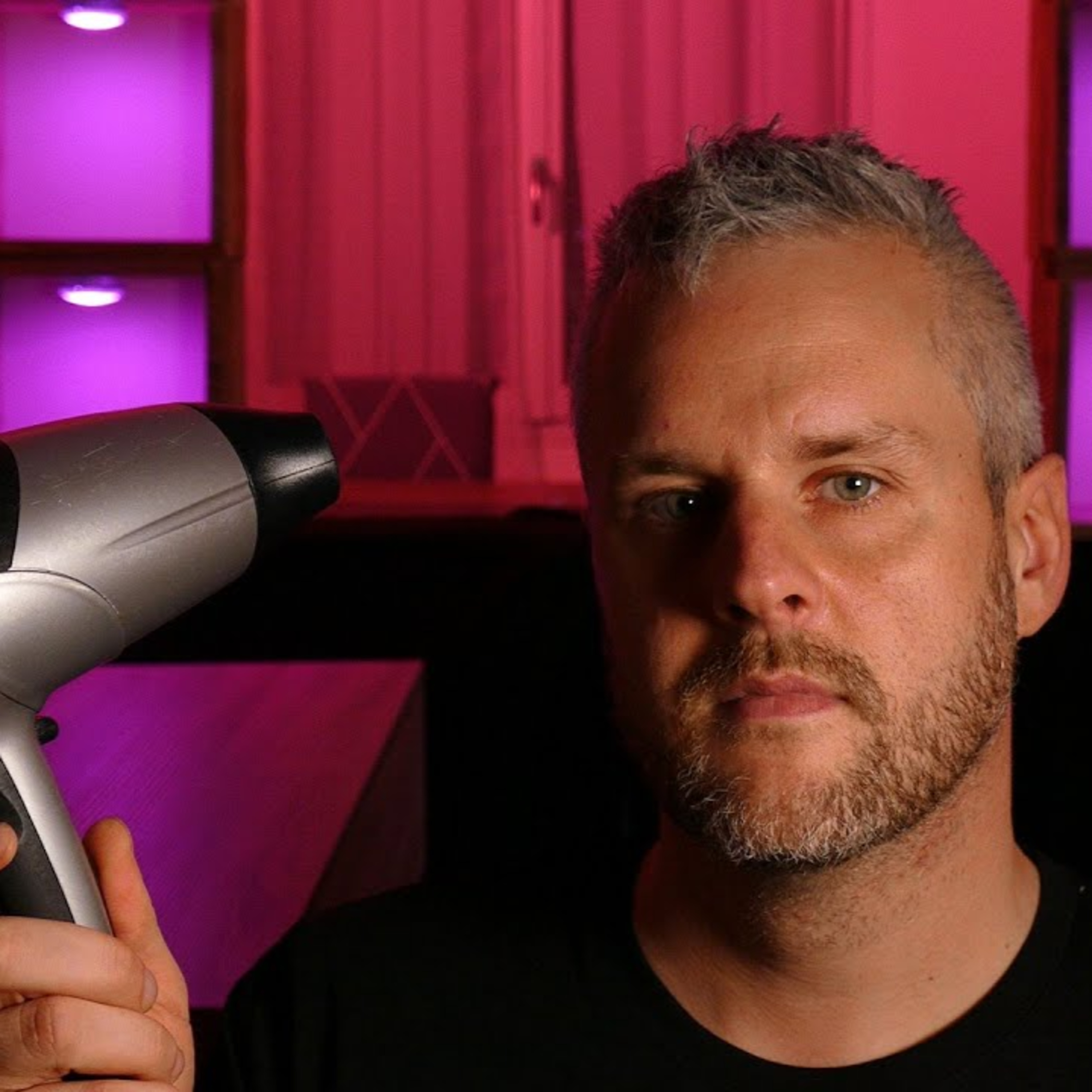 #526. Take a moment to relax and forget your problems with this HAIR DRYER sound episode artwork