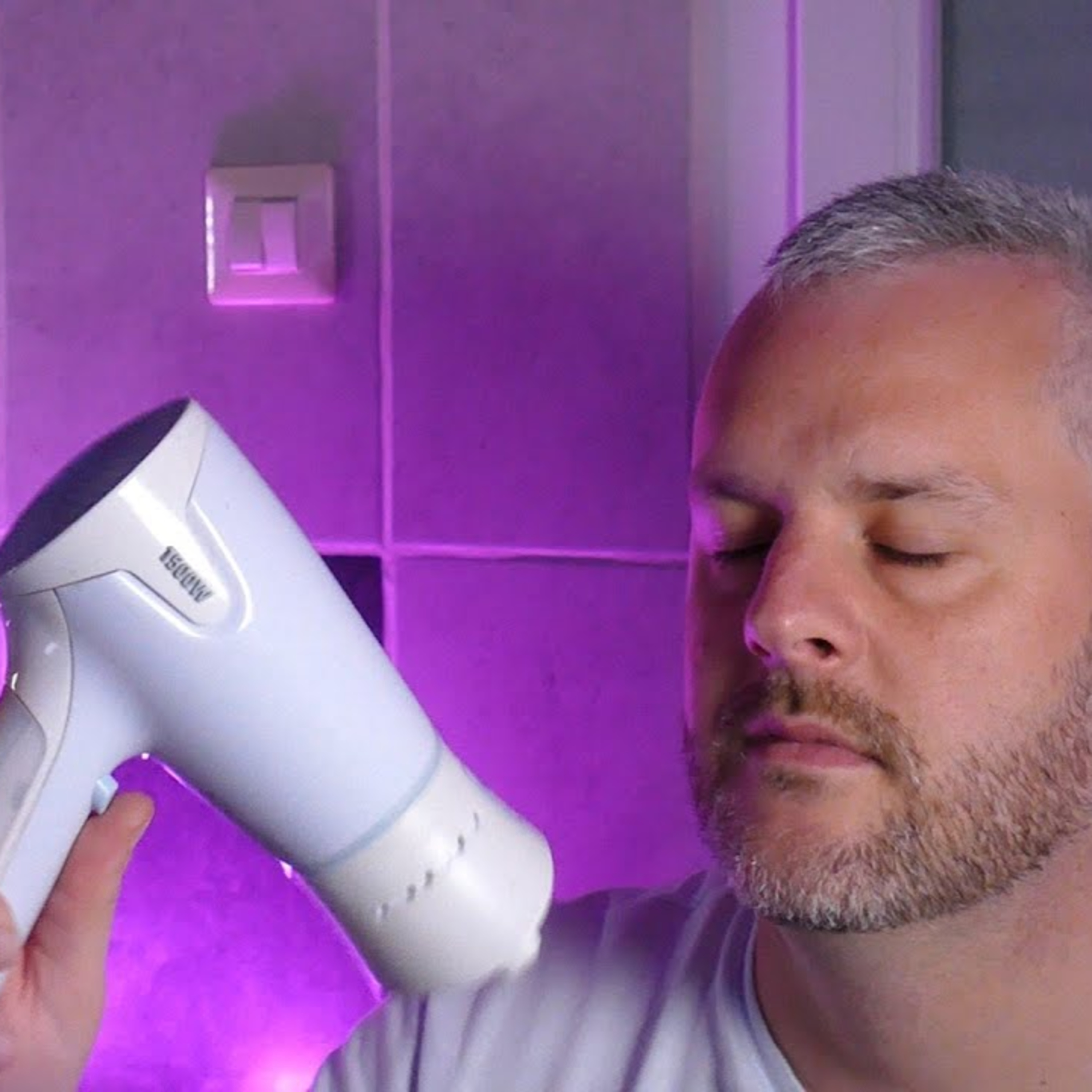 #725, If you like WHITE NOISES, you will love this HAIR DRYER sound episode artwork
