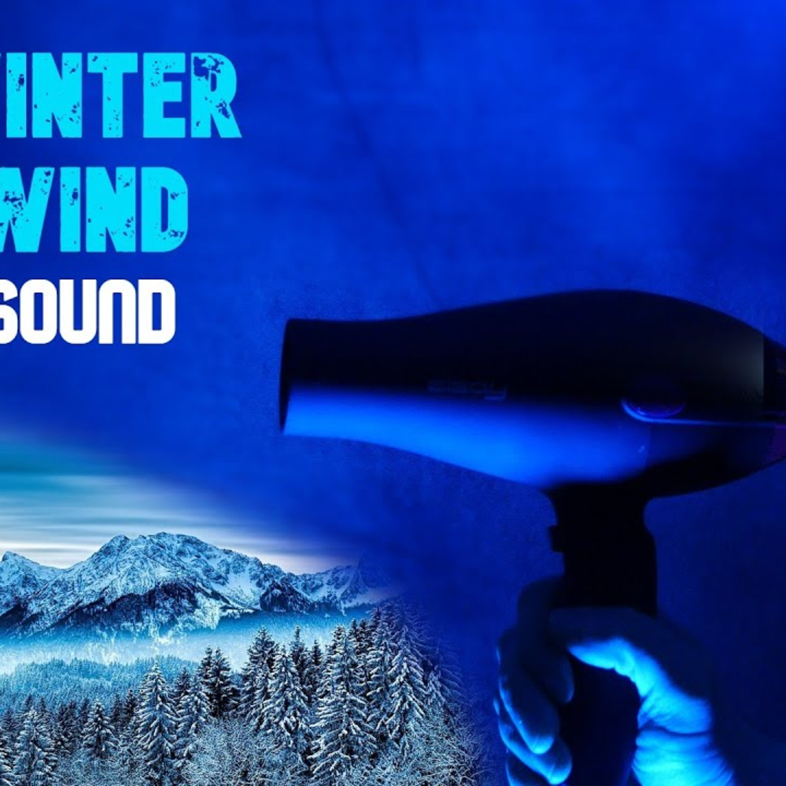 #595, Relaxing HAIR DRYER sound with Winter wind sound, to help you get to sleep episode artwork