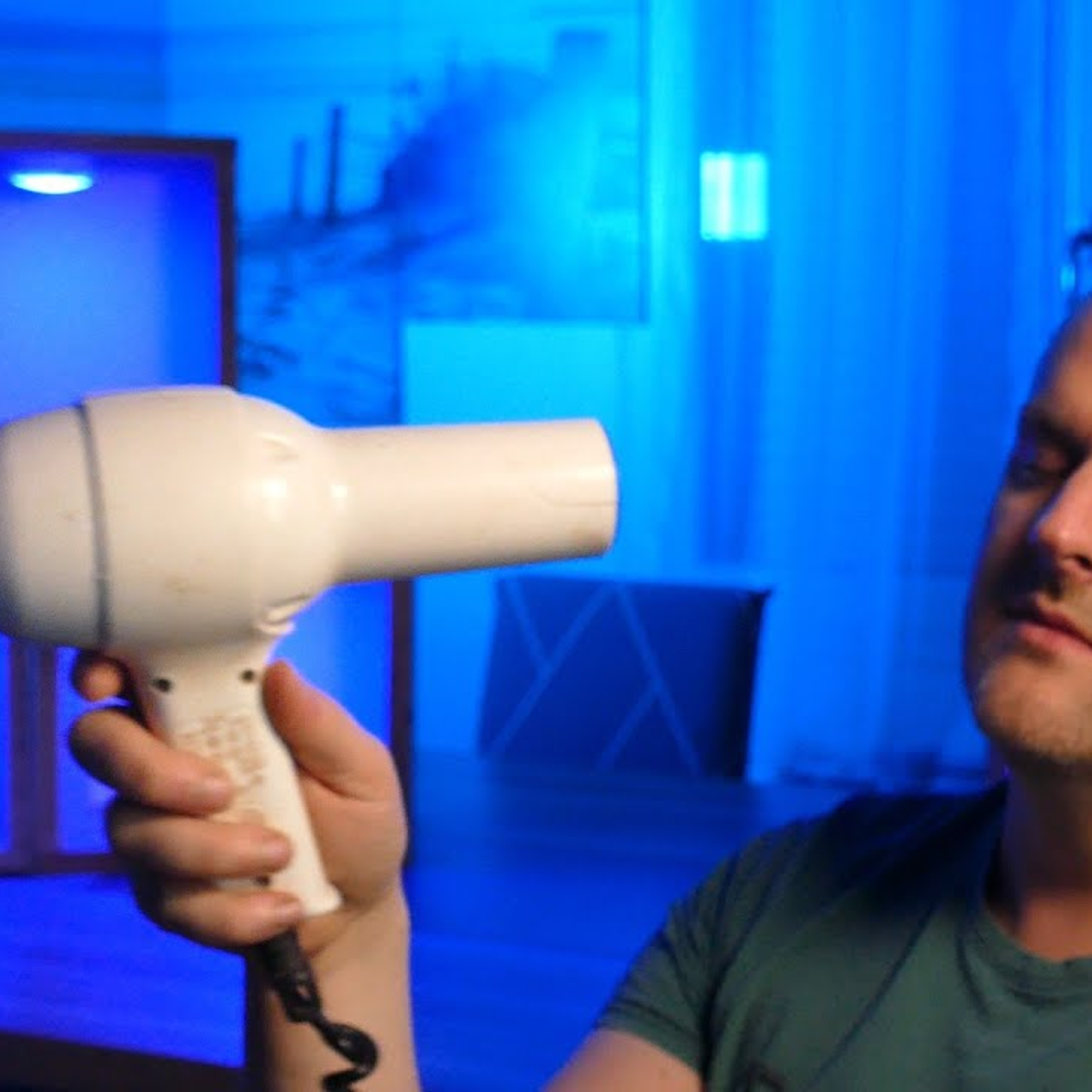 #739, I will help you relieve your stress with this HAIR DRYER episode artwork