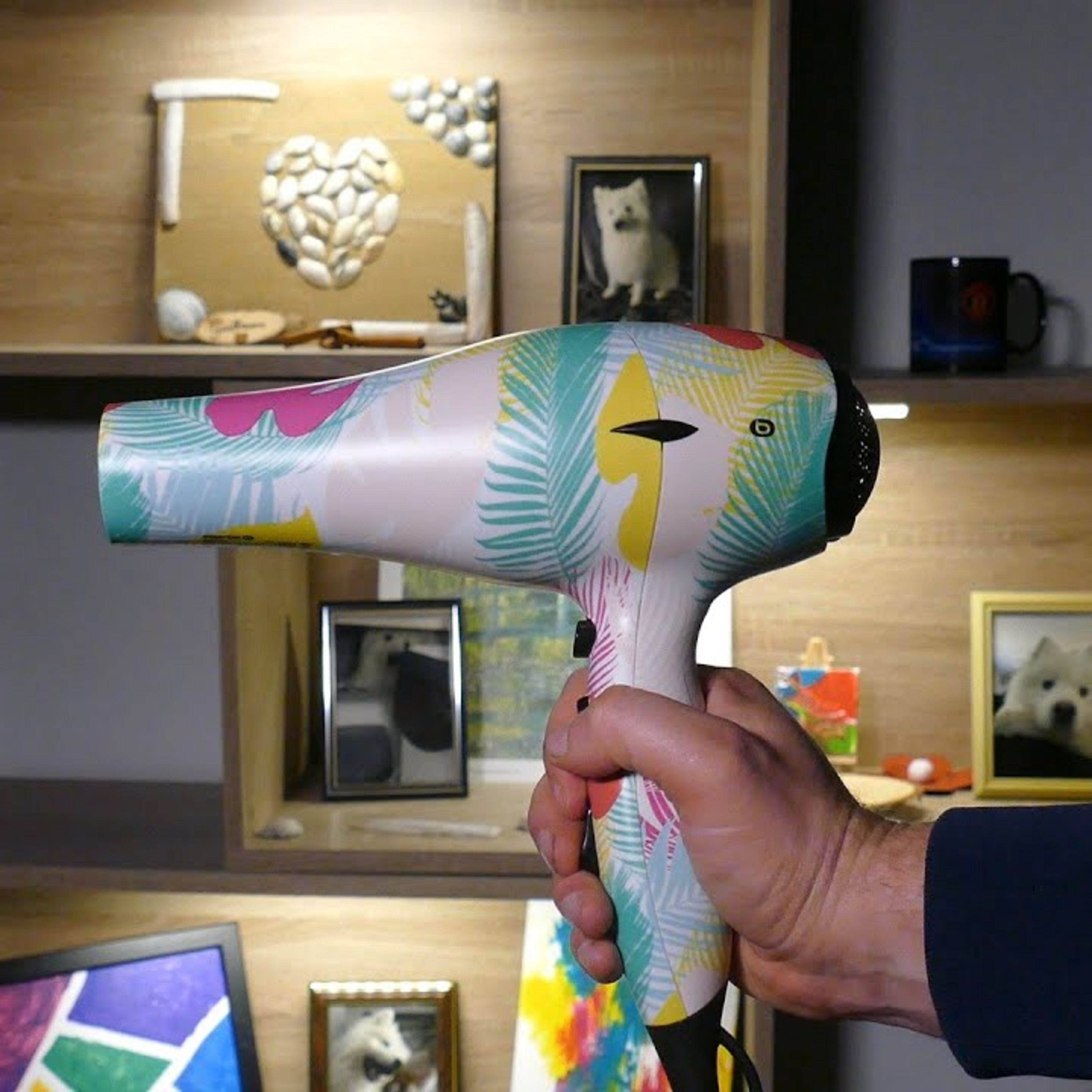 408. After a difficult day of work, a moment of rest with this sound of HAIR DRYER episode artwork