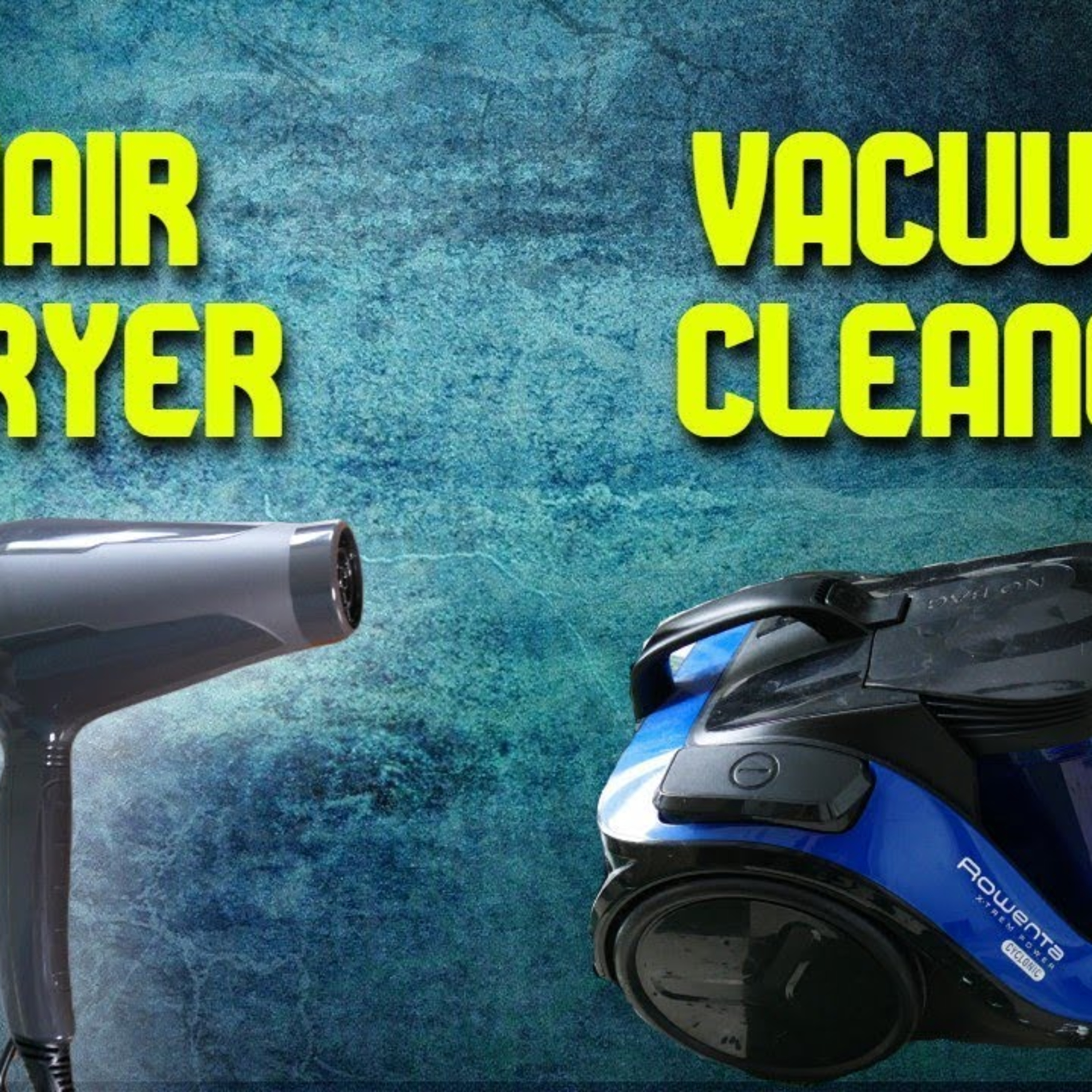 HAIR DRYER with VACUUM CLEANER #13, Sonido relajante del SECADOR DE PELO episode artwork