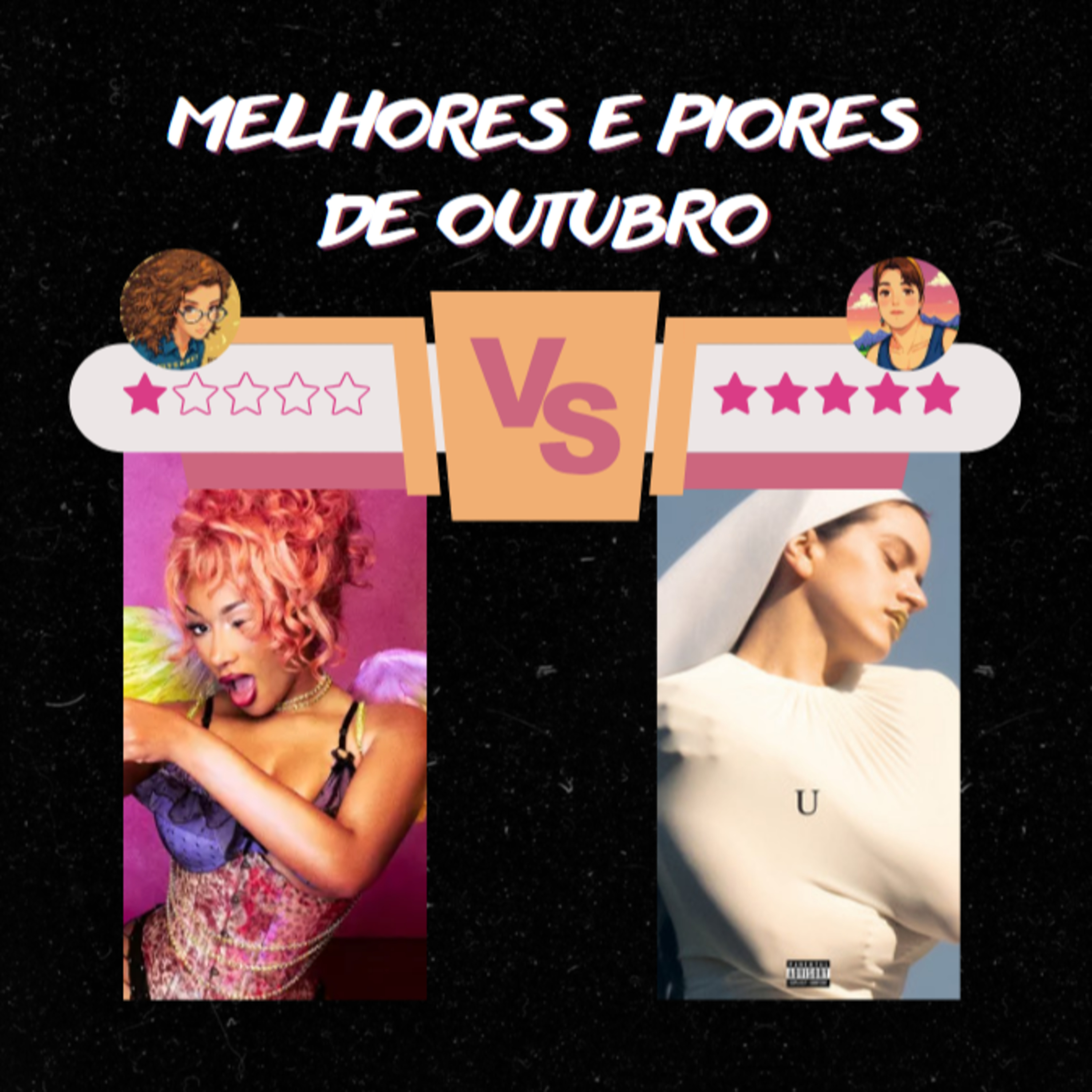 LANÇAMENTOS DE OUTUBRO: ROSALIA, DEMI LOVATO, URIAS, ANA CASTELO E + episode artwork