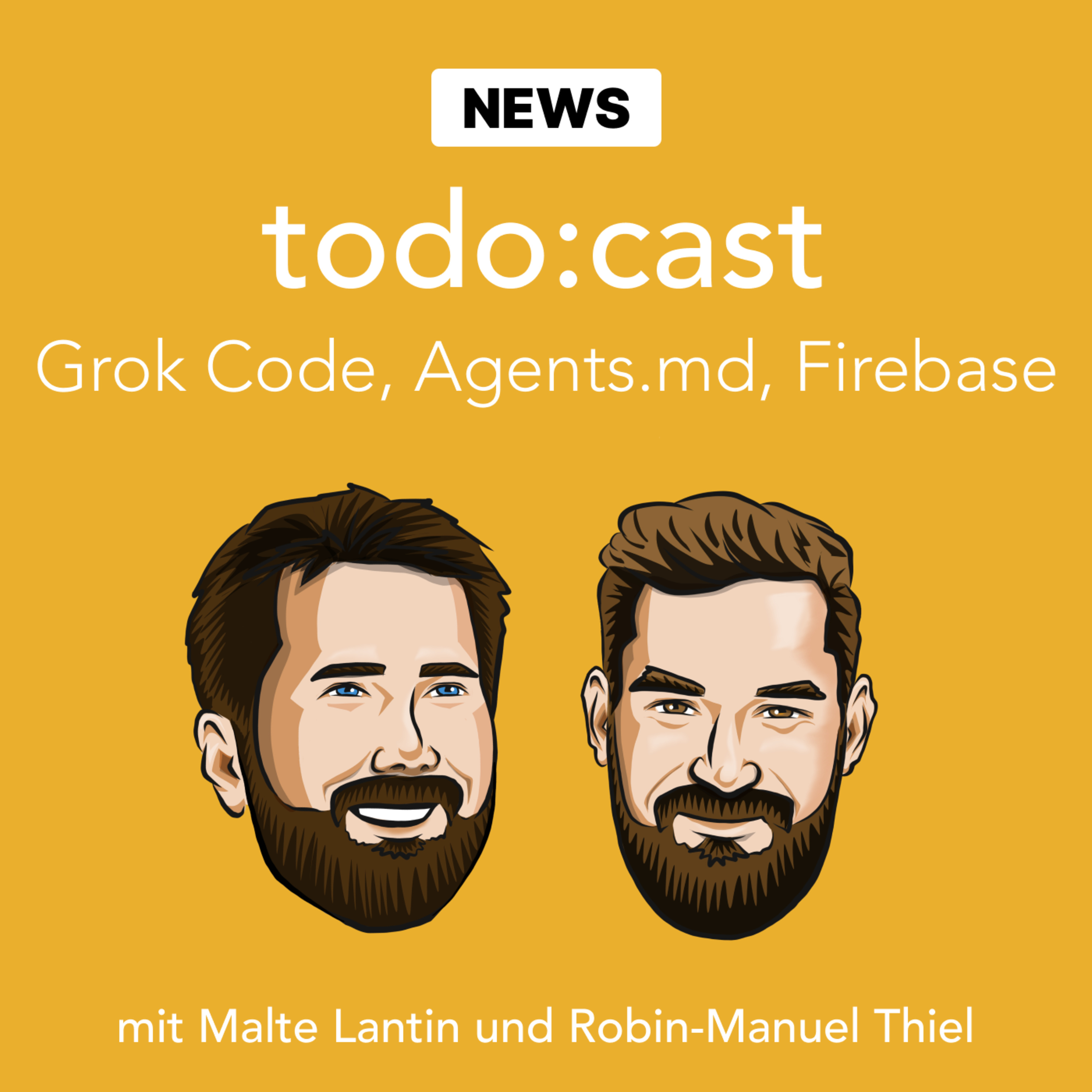 #128 News: Grok Code, Agents.md, Microsoft’s neue KI-Modelle, Firebase Studio, Überstunden-Trends