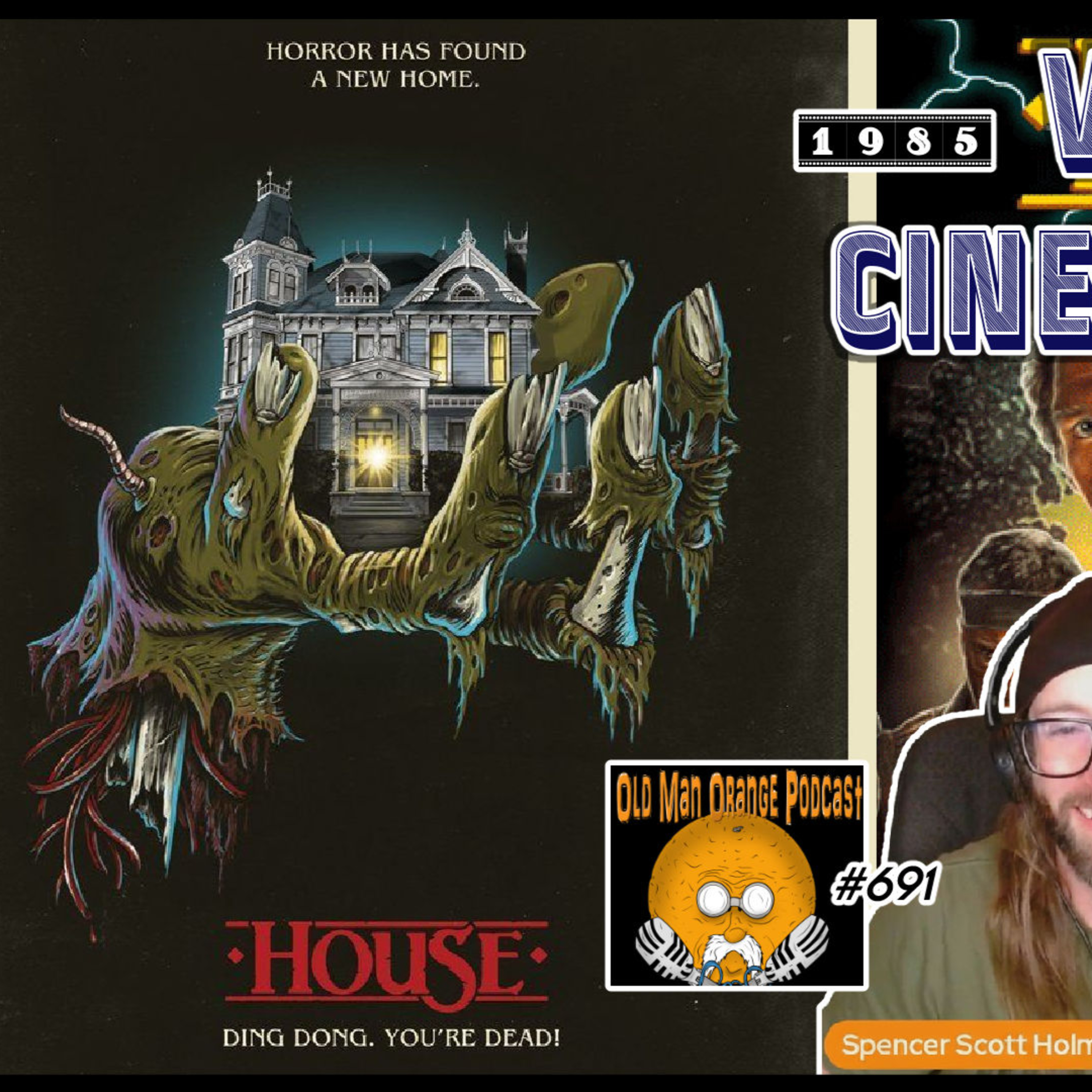 House (1985) Vintage Cinema Halloween Review - Old Man Orange Podcast 691 episode artwork