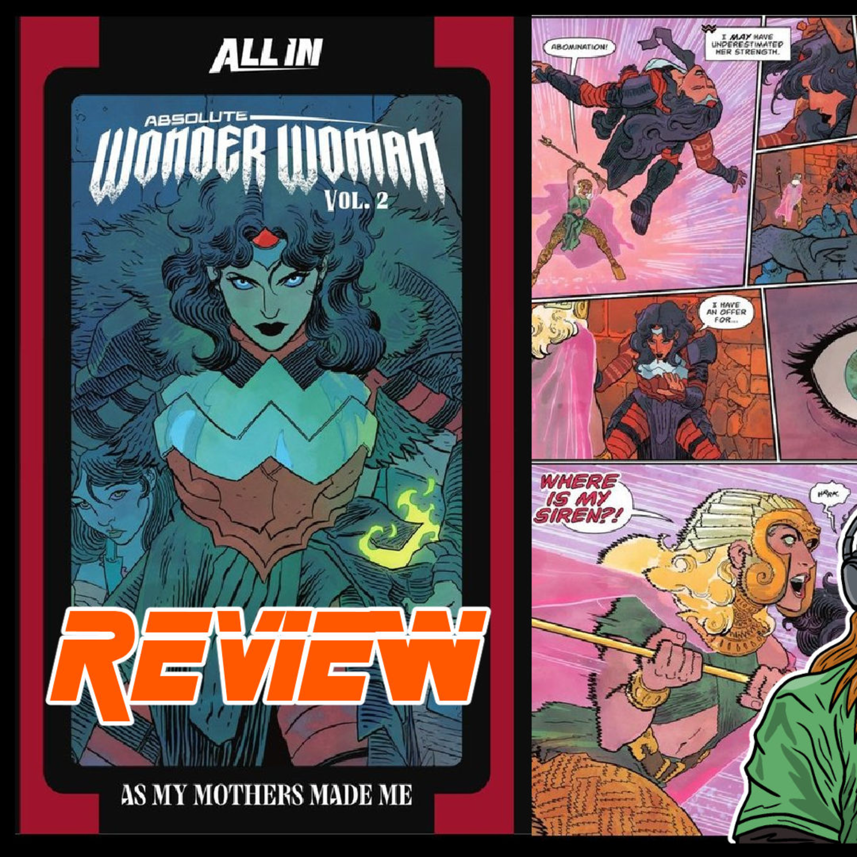 Absolute Wonder Woman Vol 2 - Old Man Orange Podcast 712