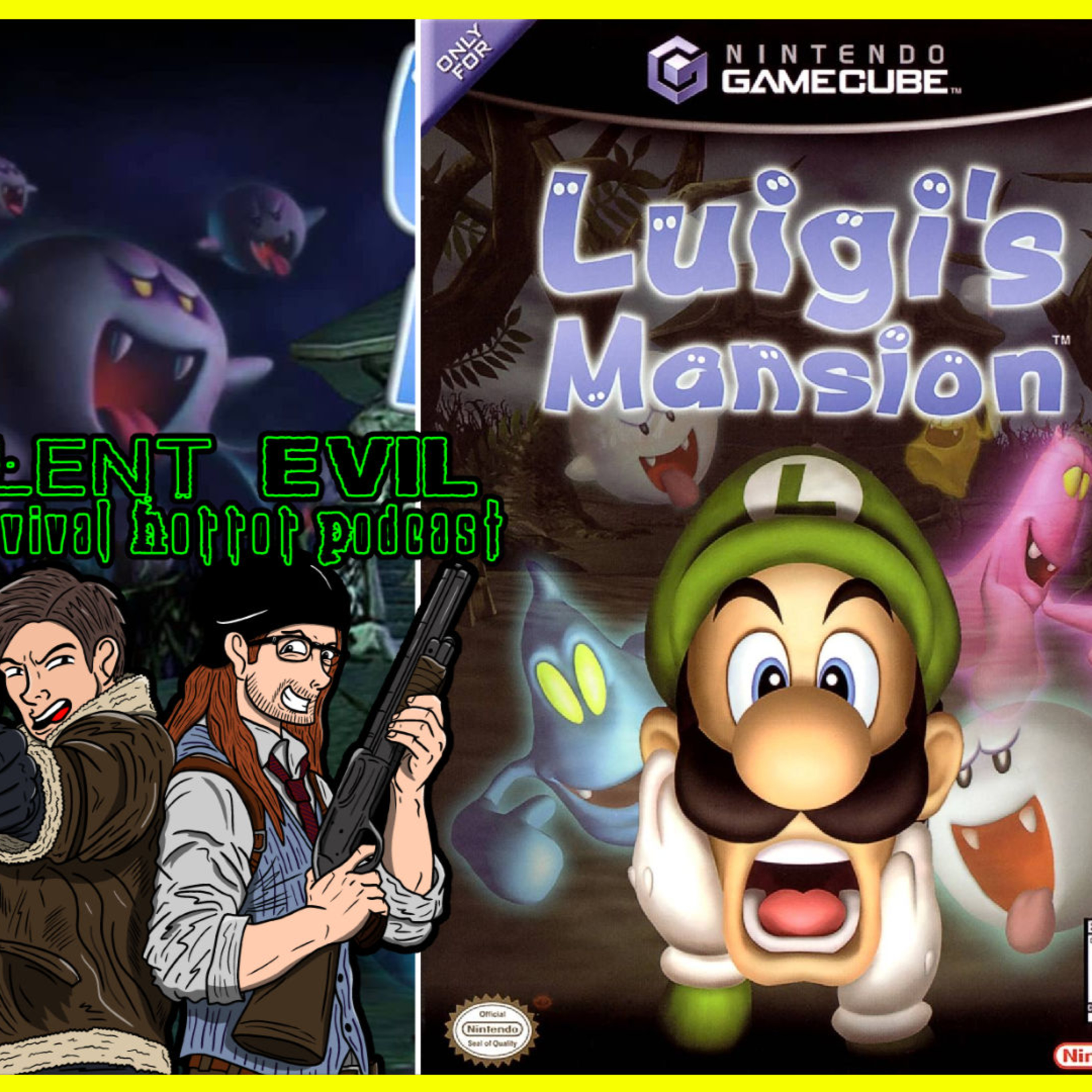 Luigi's Mansion - Review & Discussion - Silent Evil Podcast 31 episode artwork