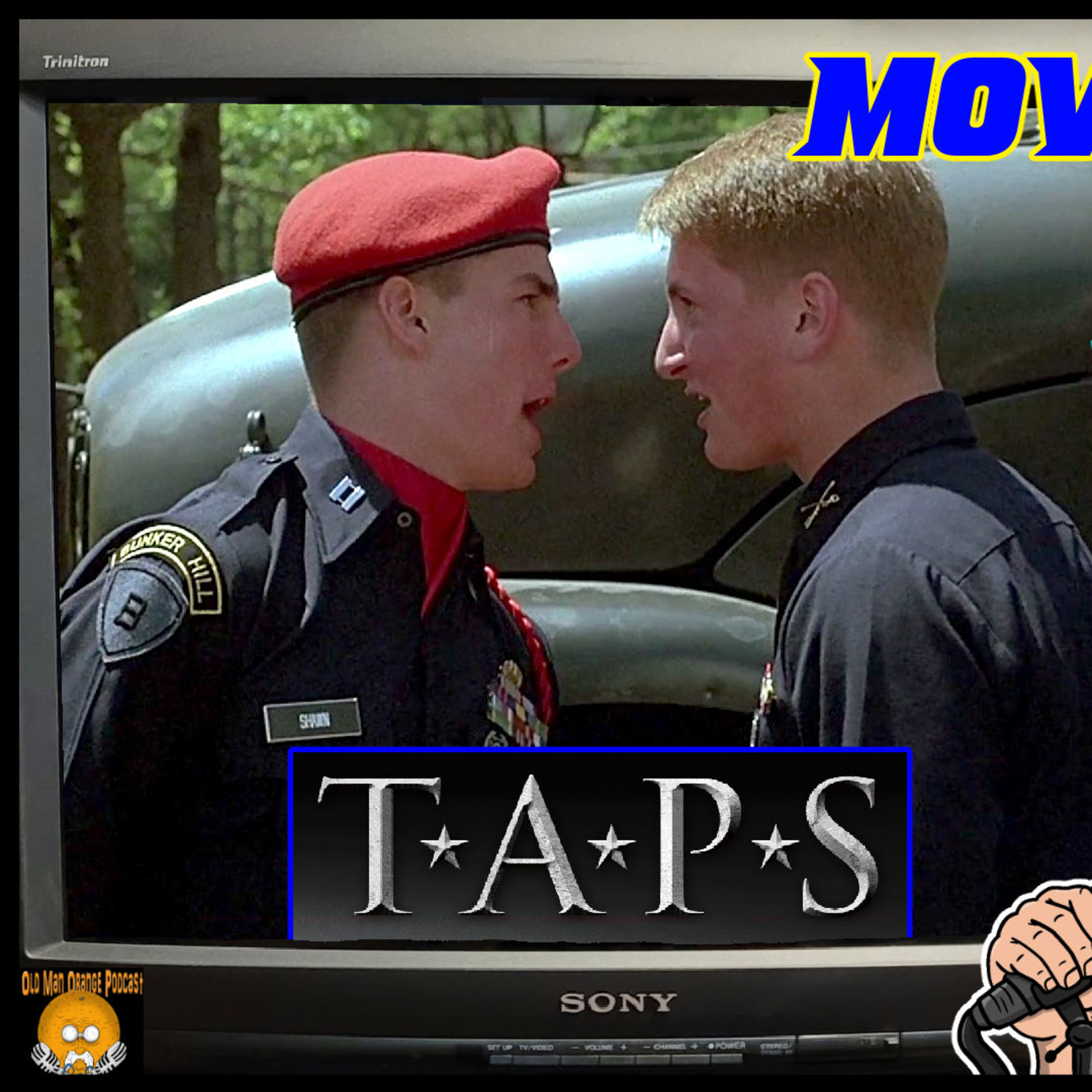 Taps (1981) Rewind Review - Via VHS Podcast on OMOP Presents episode artwork