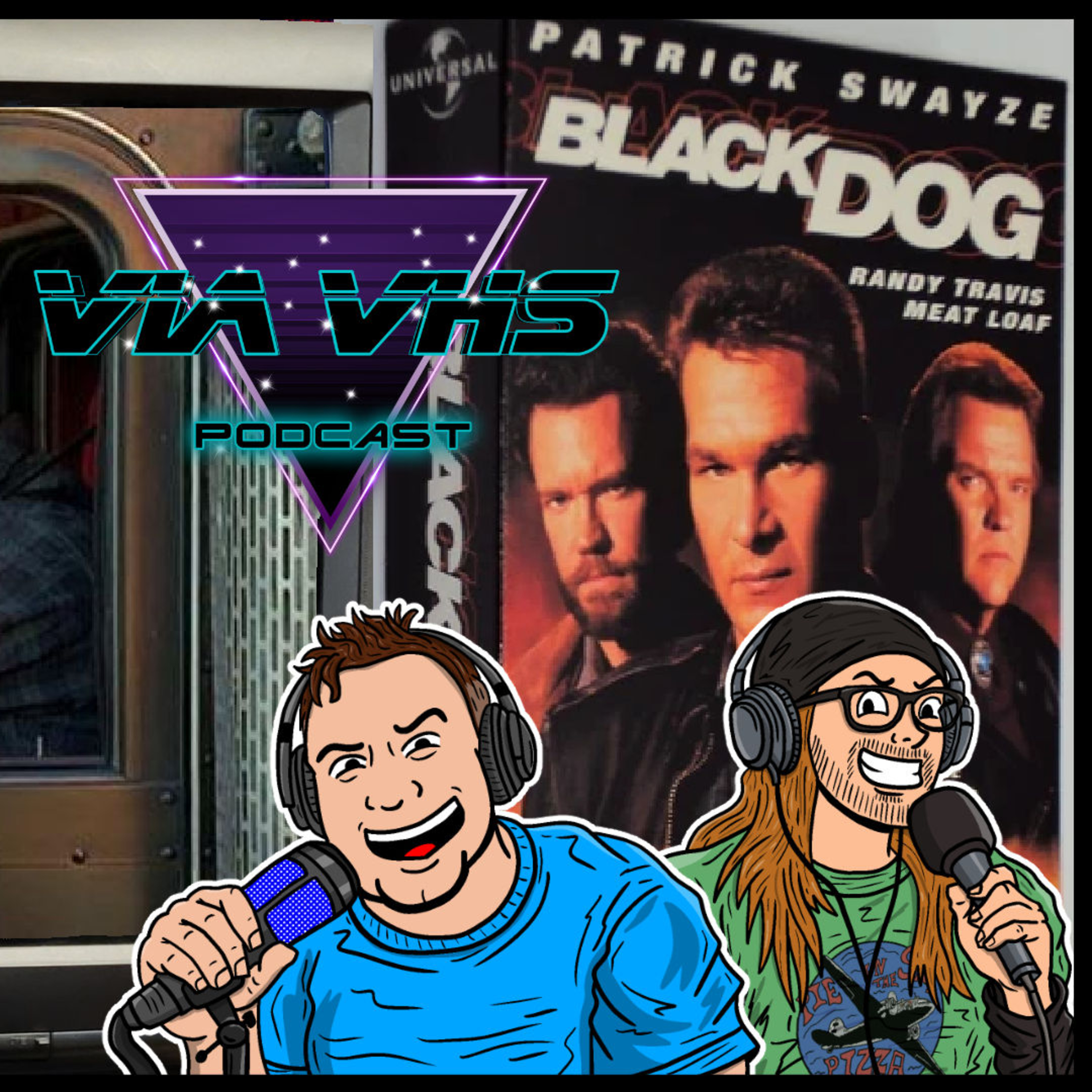 Black Dog (1998) - Rewind Review - Via VHS Podcast - OMOP episode artwork