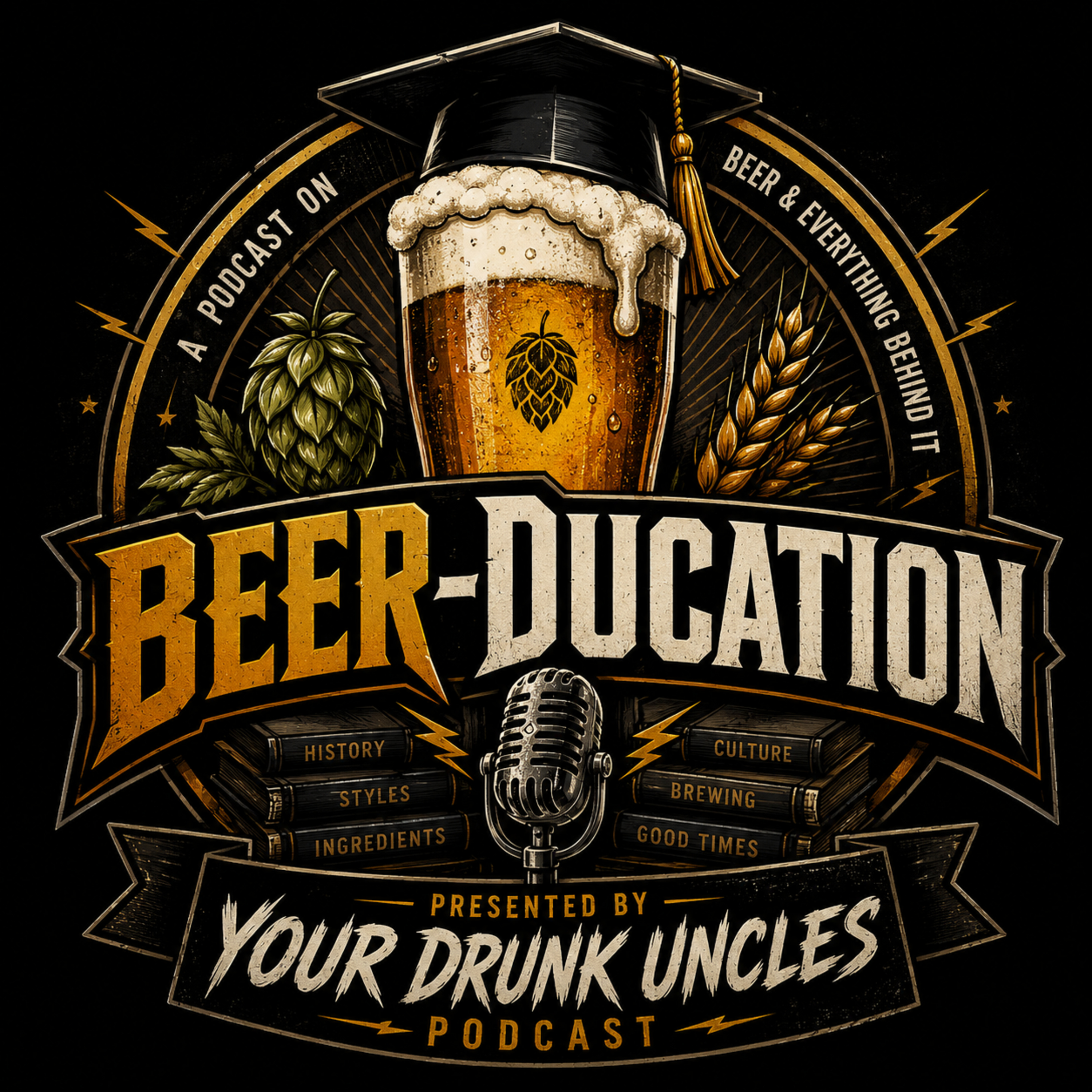 Beer-ducation Lesson 5 Beer in America part 1 episode artwork