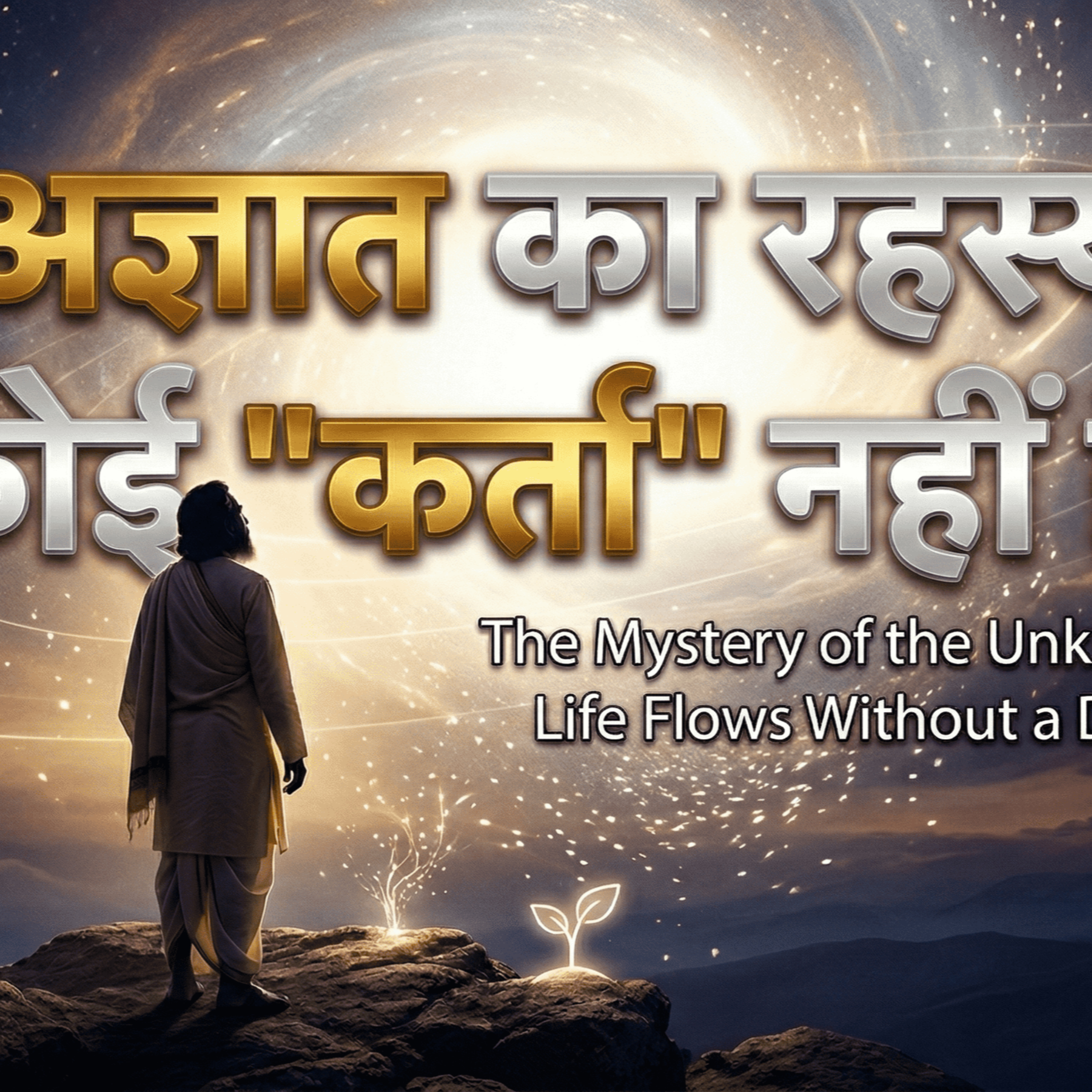 4/3/26 - कोई "कर्ता" नहीं है: अज्ञात का रहस्य!! New Series episode artwork