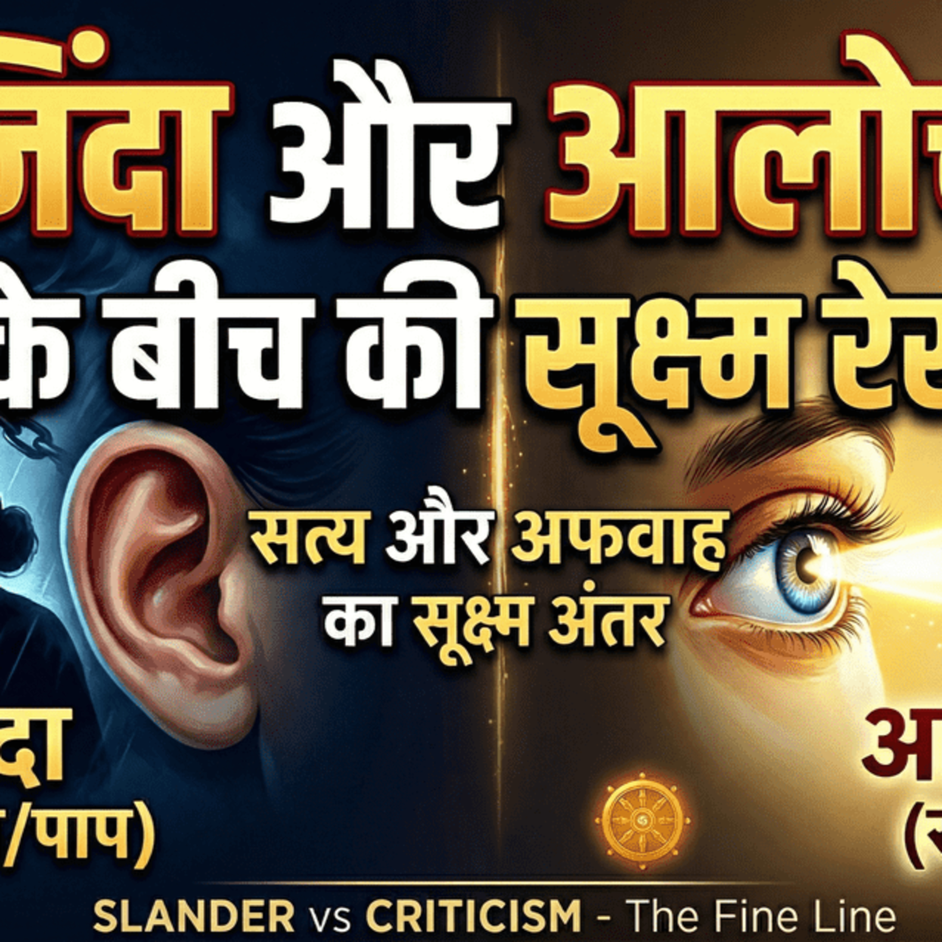 25 Mar 26 - निंदा vs आलोचना | ठहराव का महत्व: भीतर के निरंतर प्रवाह को कैसे महसूस करें? episode artwork