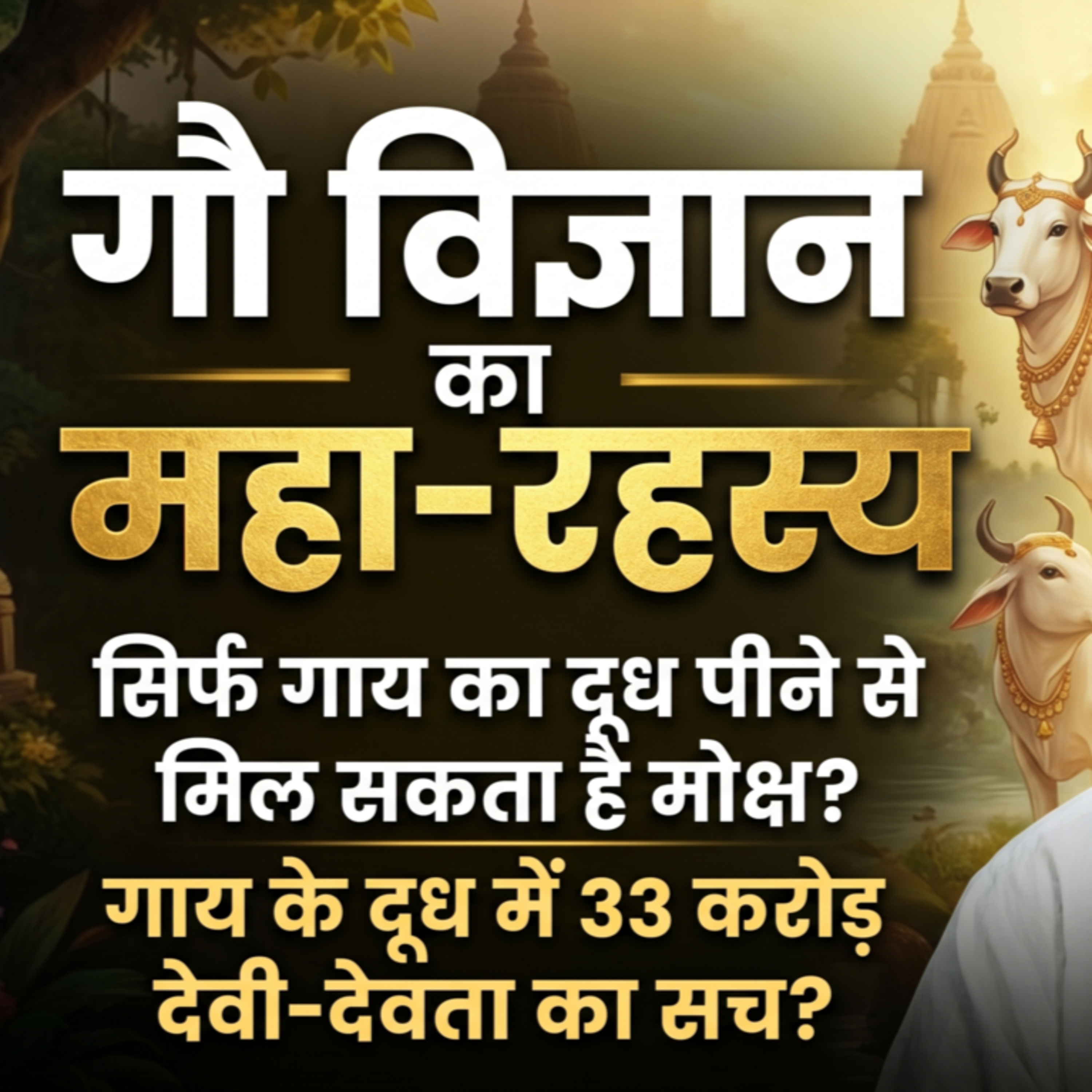 2 May 26 - सिर्फ गाय का दूध पीने से मिल सकता है मोक्ष? गाय के दूध में 33 करोड़ देवी-देवता का सच? episode artwork