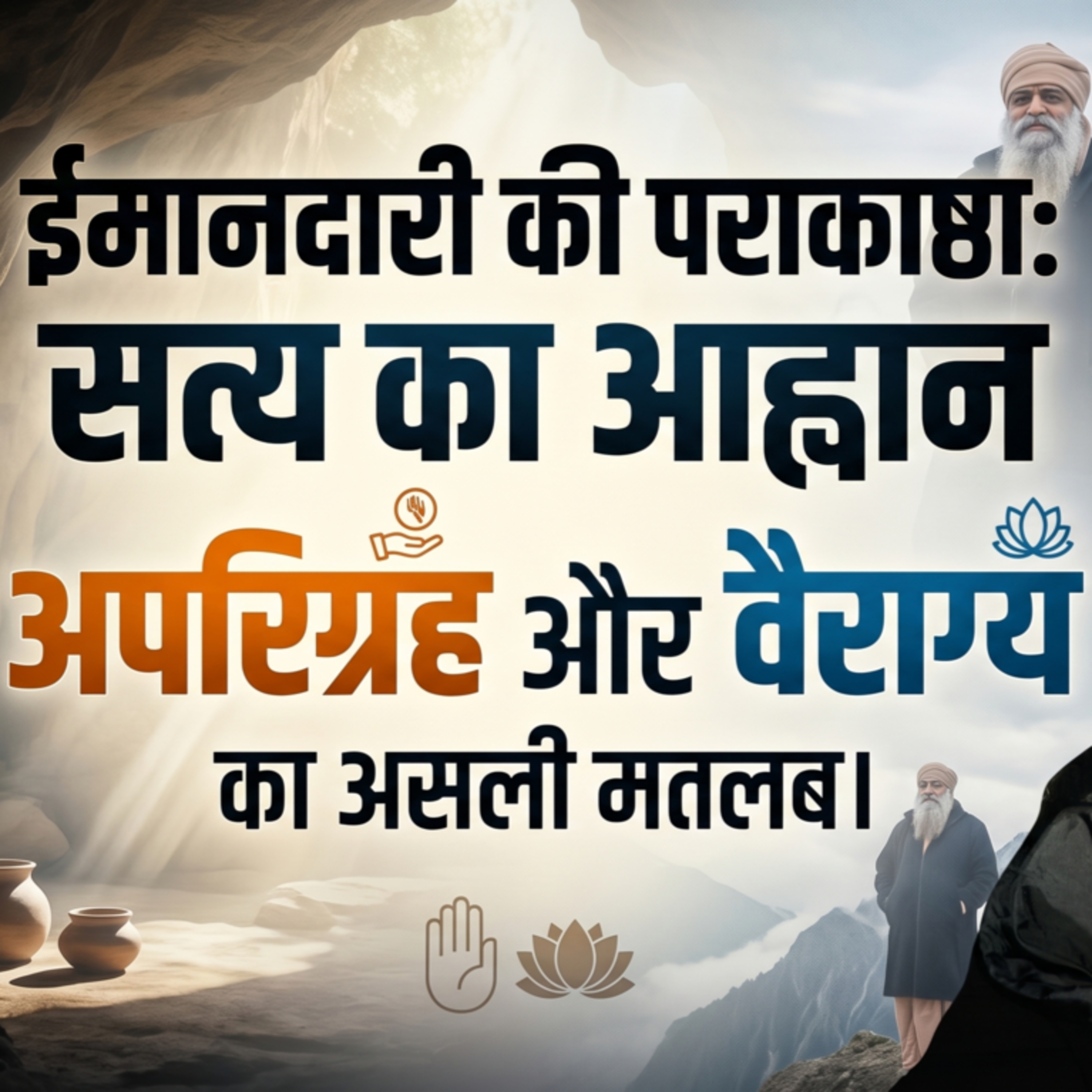 9 May 26 - ईमानदारी की पराकाष्ठा: सत्य का आह्वान, अपरिग्रह और वैराग्य का असली मतलब। episode artwork