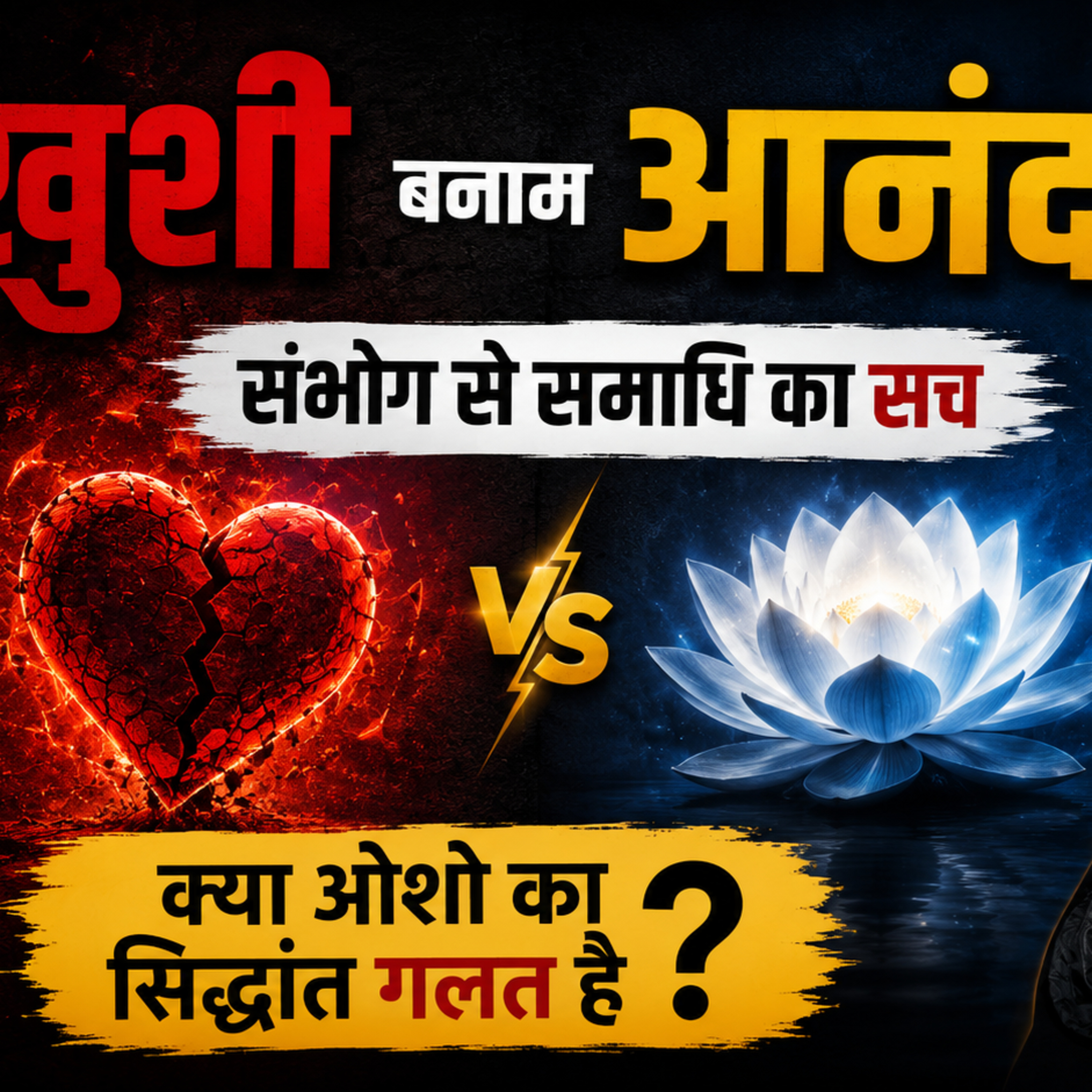 11 May 26 - खुशी बनाम आनंद! सम्भोग से समाधि का सच: क्या ओशो का सिद्धांत गलत है?  episode artwork