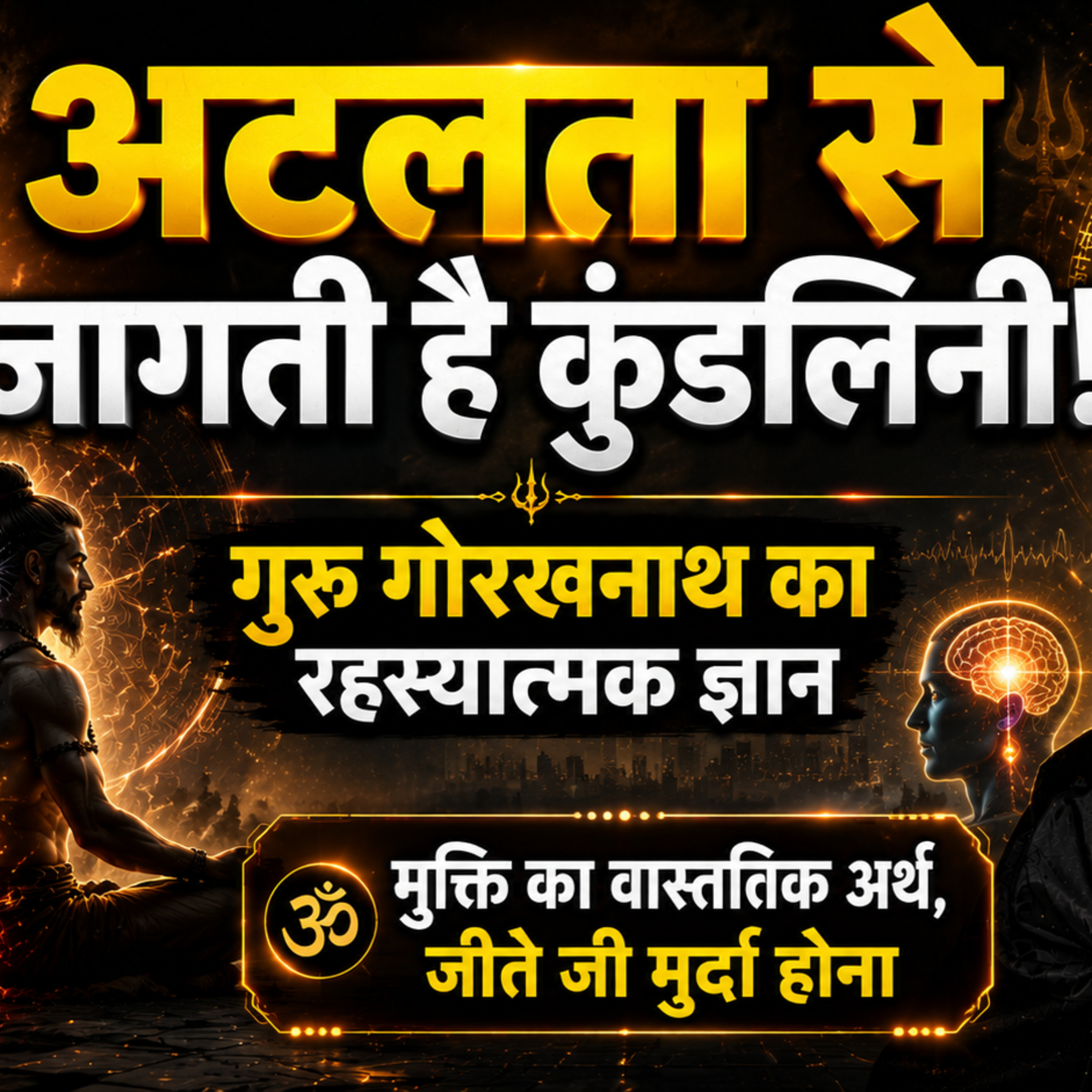 18 May 26 - गुरु गोरखनाथ के दोहे "थान, मान और अटलता" का अर्थ! कुंडलिनी जागरण और चेतना का महत्व! episode artwork