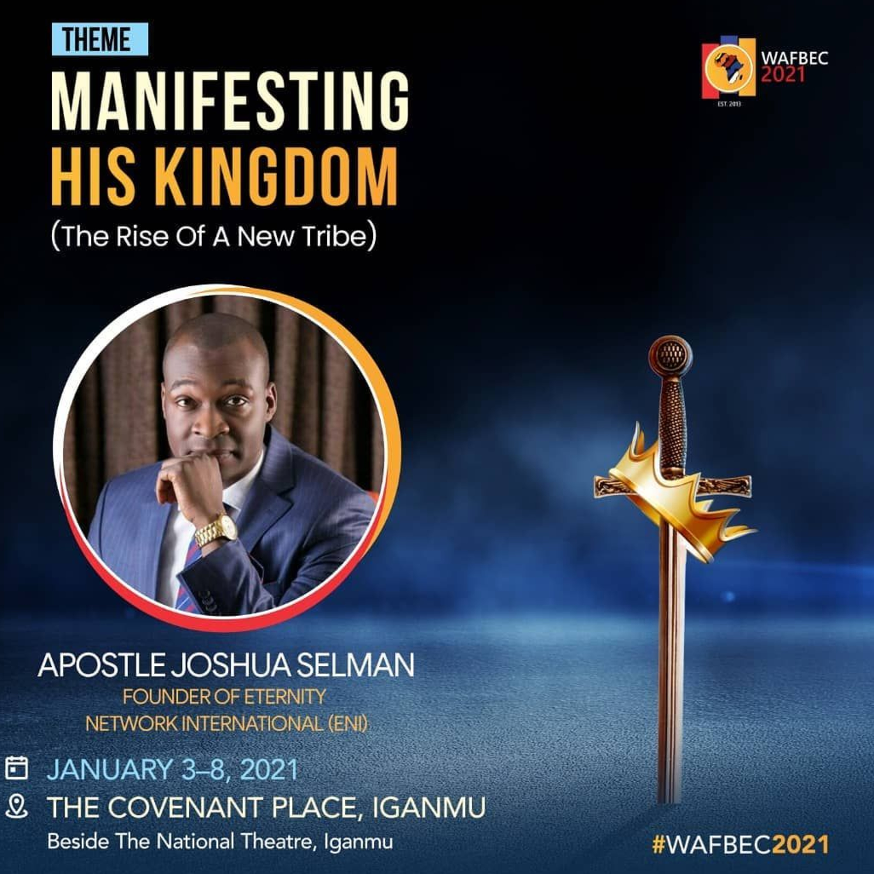 ENCOUNTERS (WAFBEC 2021) DAY 2 WITH APOSTLE JOSHUA SELMAN (JANUARY 2021)