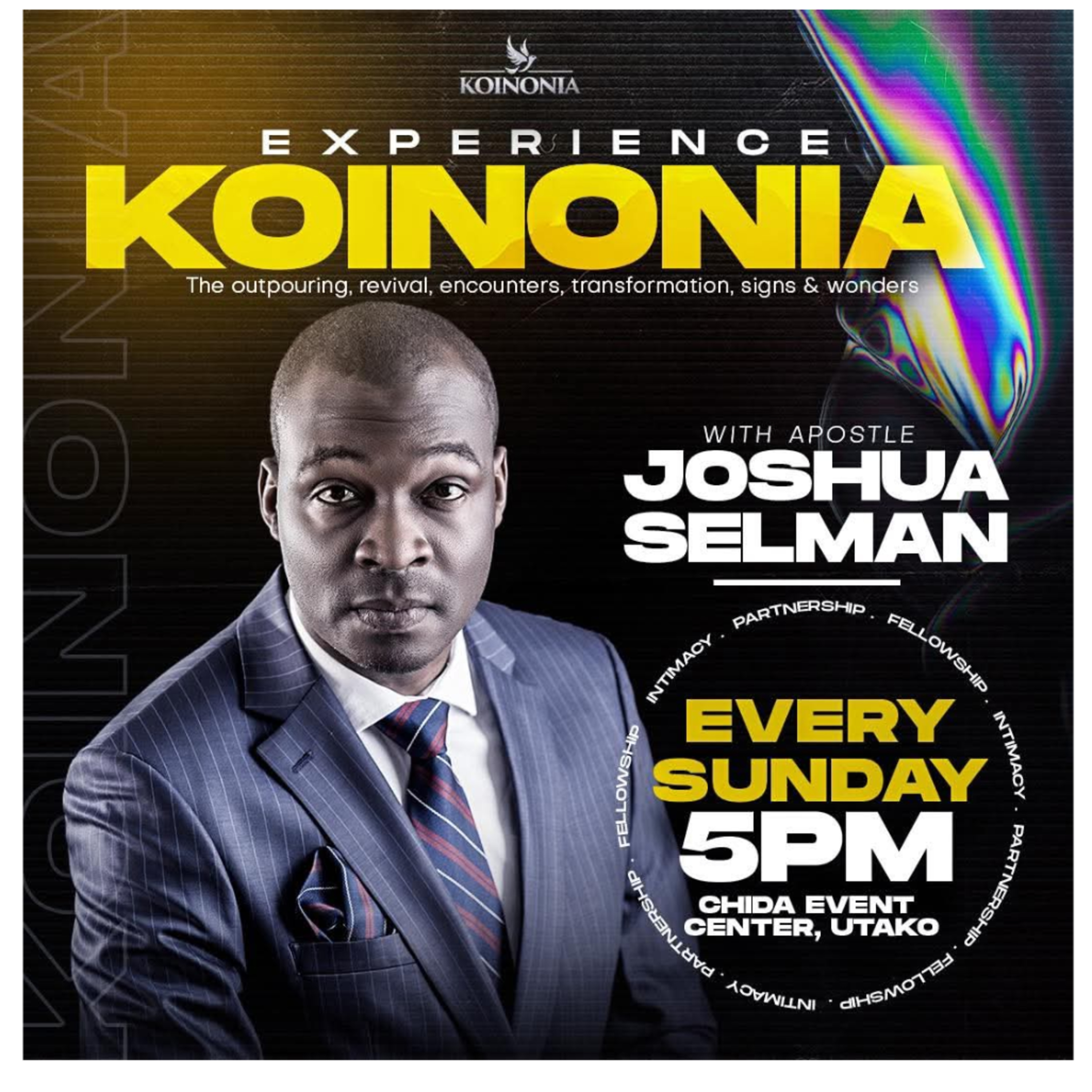 KOINONIA ABUJA INAUGURAL SERVICE WITH APOSTLE JOSHUA SELMAN (FEB. 2021)