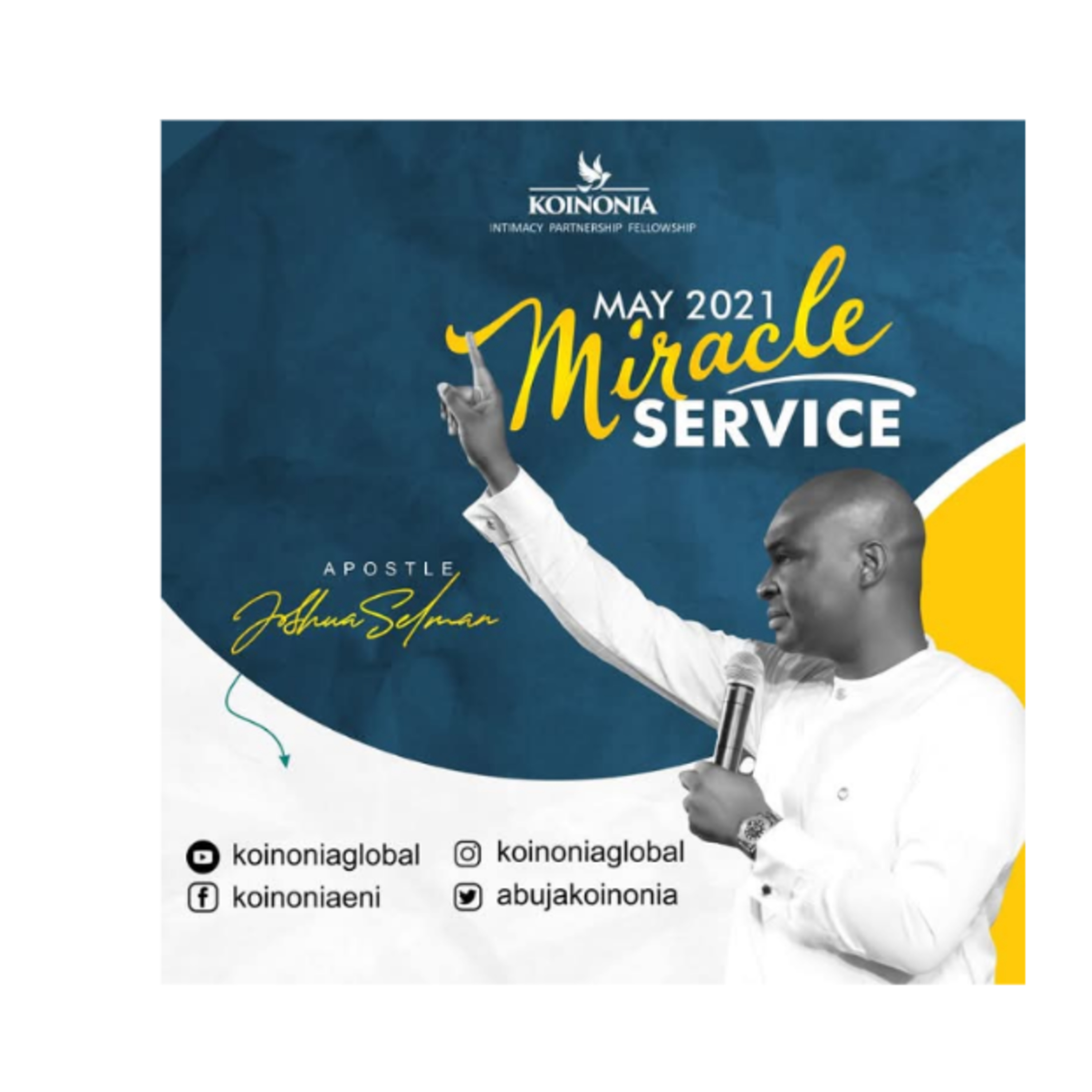 MARCH 2021 MIRACLE SERVICE WITH APOSTLE JOSHUA SELMAN (28.03.2021)