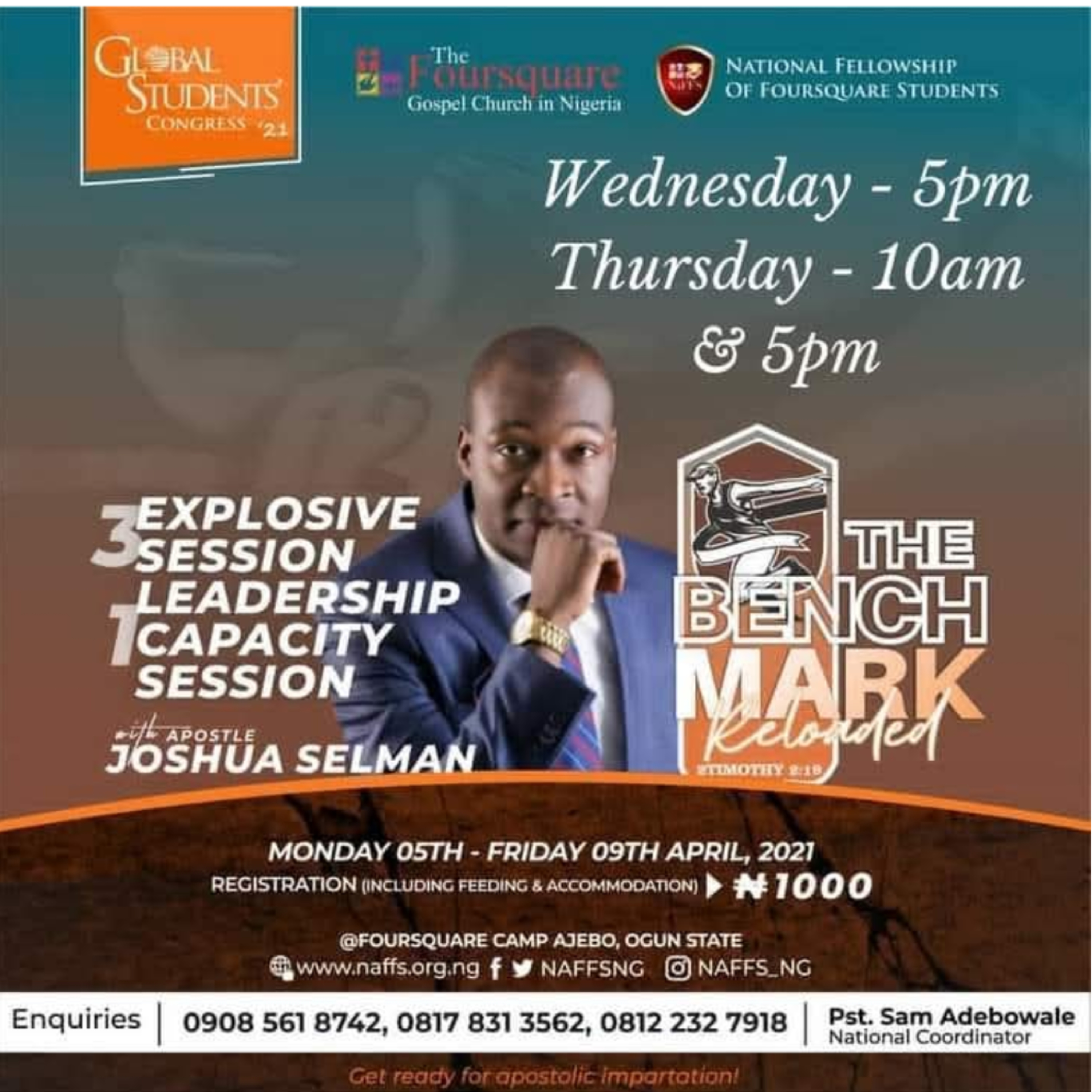 KOINONIA EXPERIENCE WITH APOSTLE JOSHUA SELMAN (ENI)